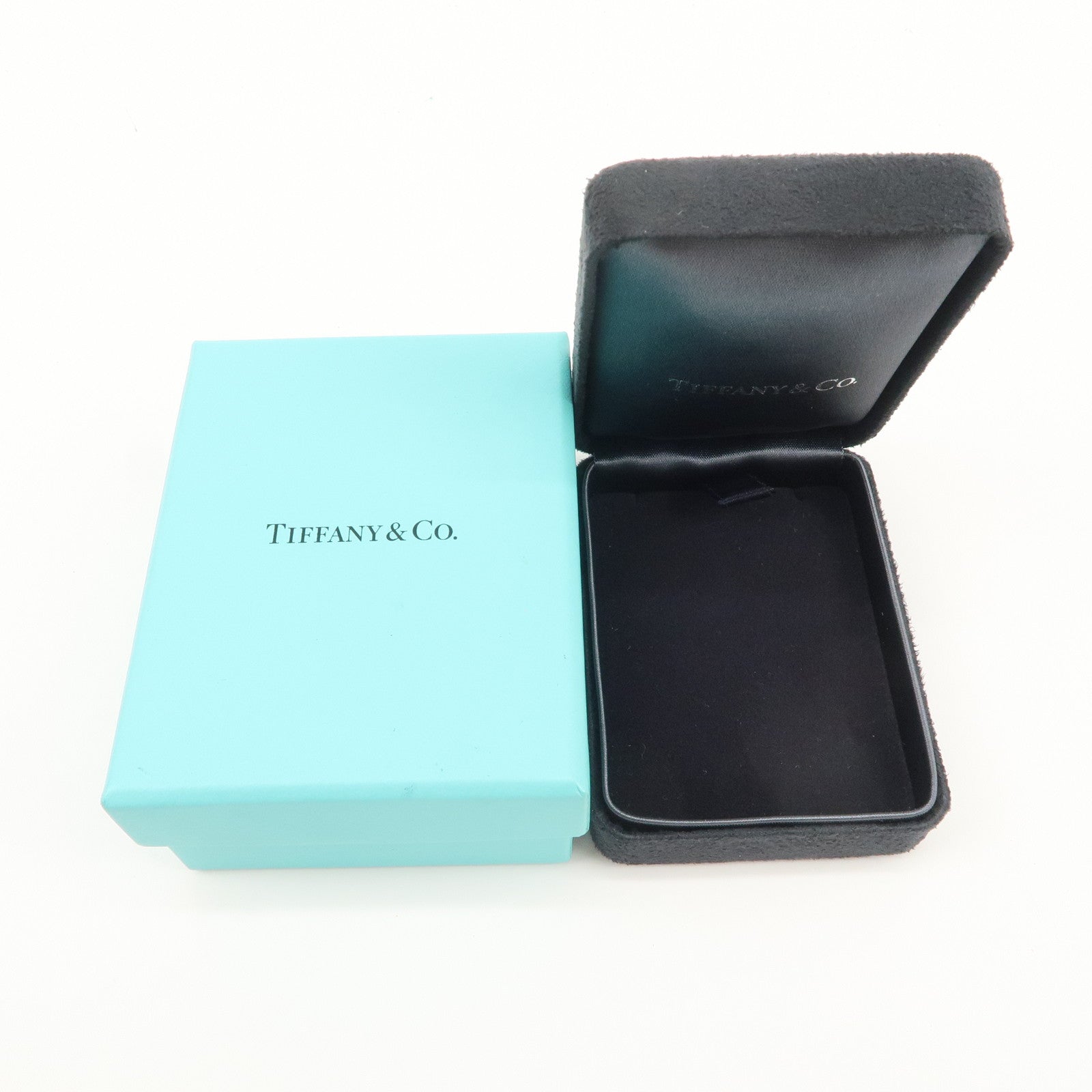 Tiffany & Co Set of 2 Jewelry Boxes for Necklace Tiffany Blue