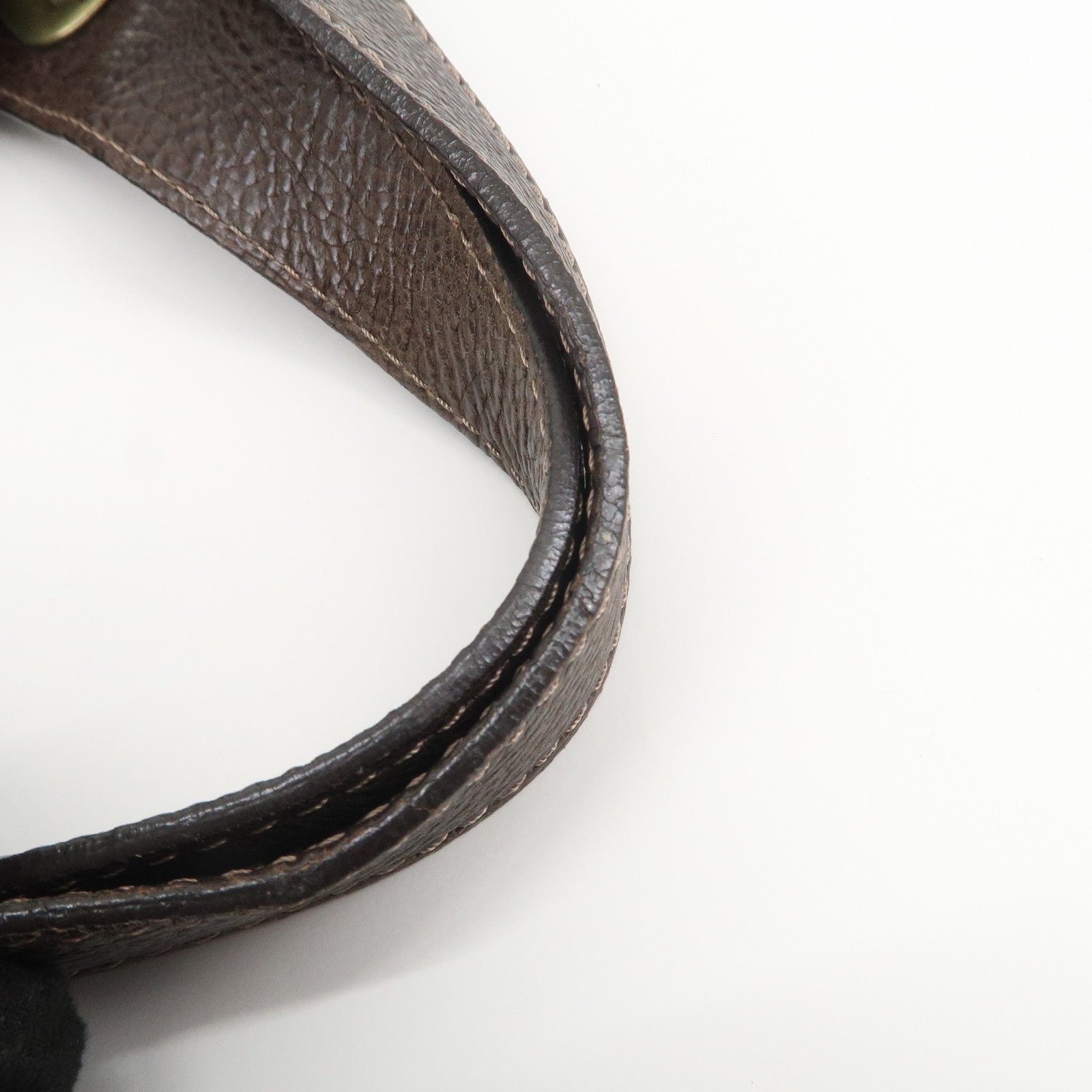 Chloe Paraty Leather 2Way Bag Hand Bag Shoulder Bag Dark Brown