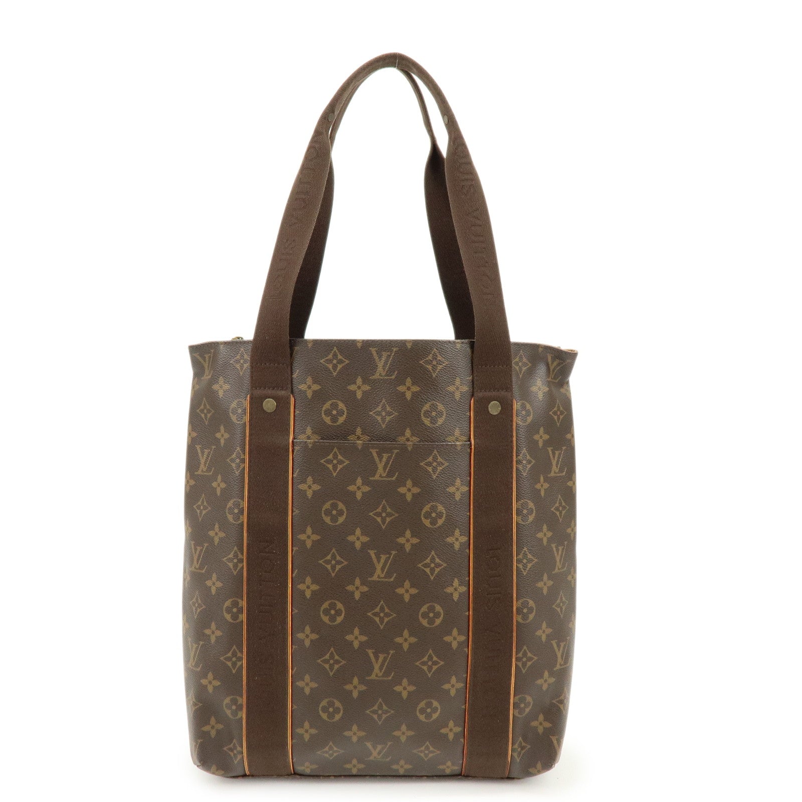 Louis Vuitton Monogram Cabas Beaubourg Tote Bag Brown M53013