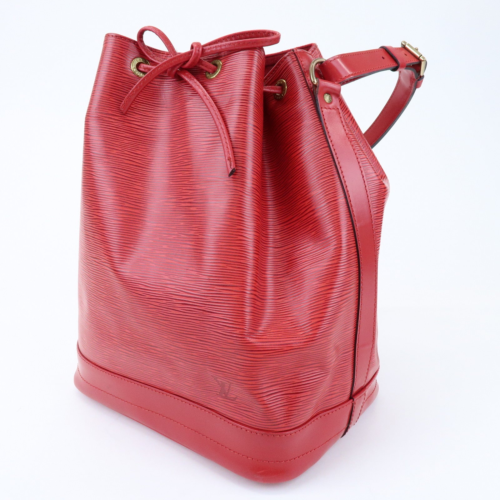 Louis Vuitton Epi Leather Noe Shoulder Bag Castilian Red M59007