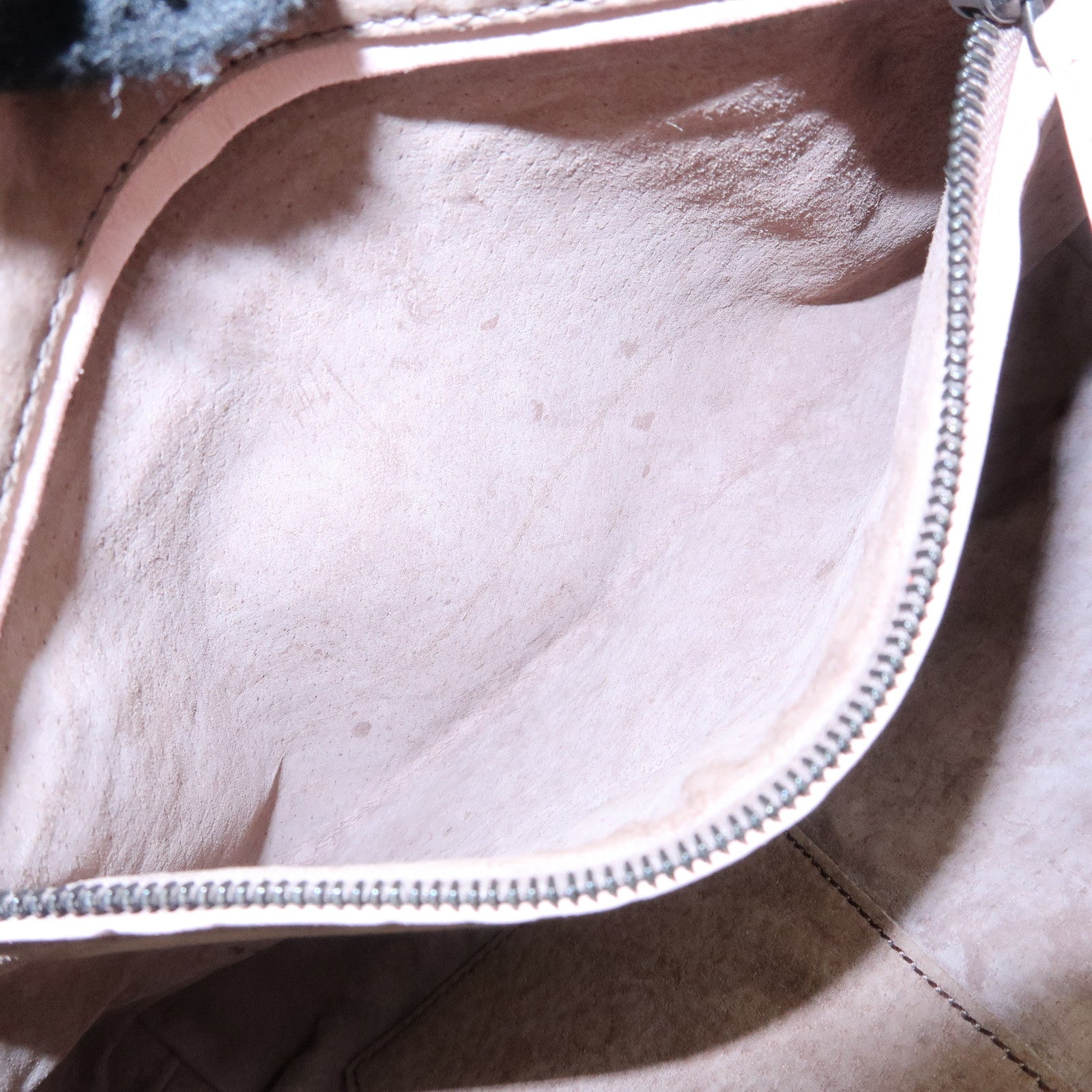 BOTTEGA VENETA Intrecciato Leather Shoulder Bag Pink 245354
