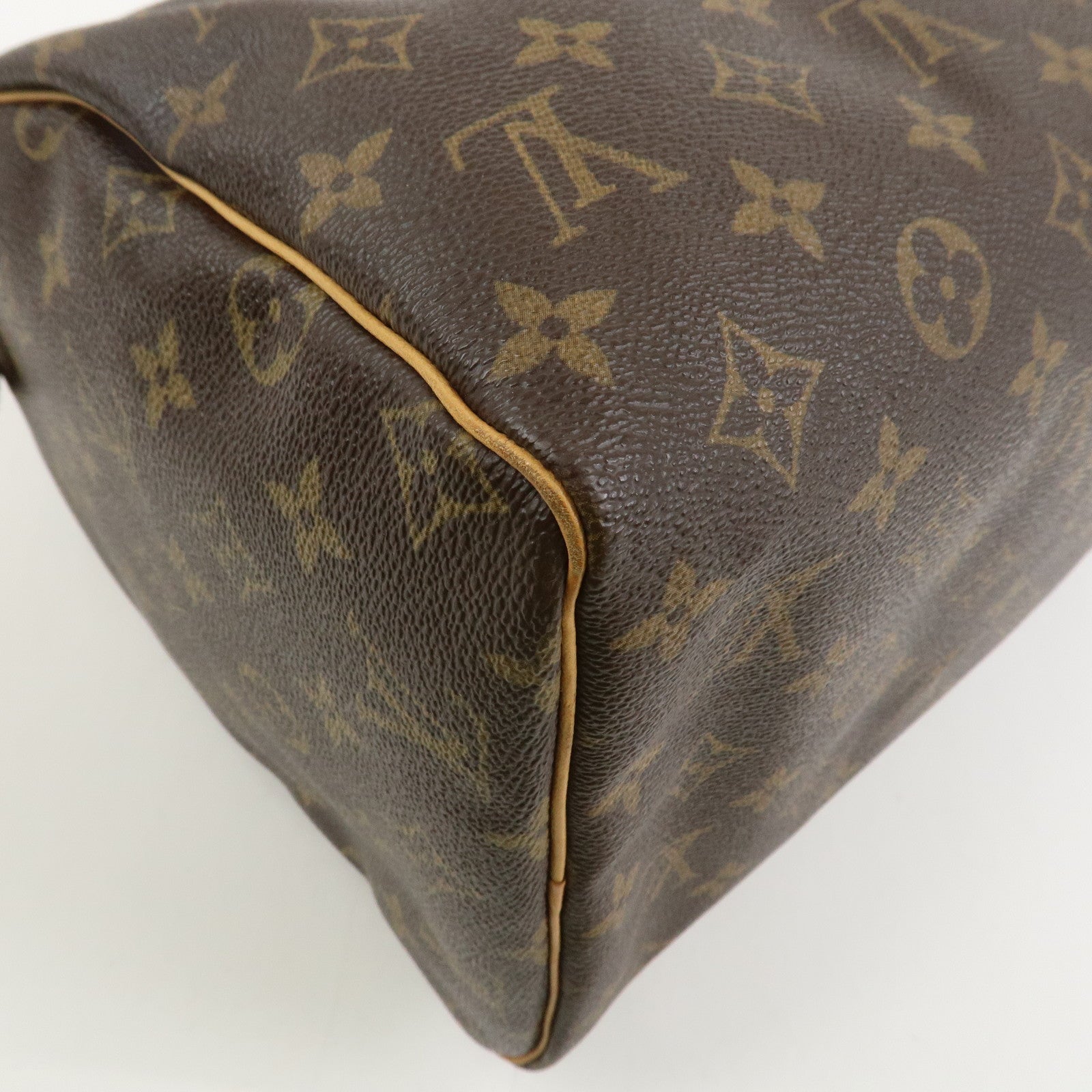 Louis Vuitton Monogram Speedy 30 Boston Bag Hand Bag Brown M41526