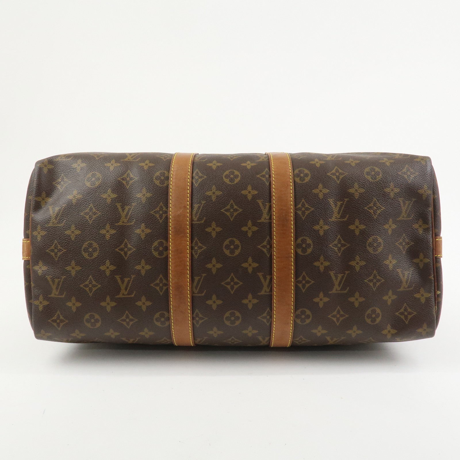 Louis Vuitton Monogram Keep All Bandouliere 45 Boston Bag M41418