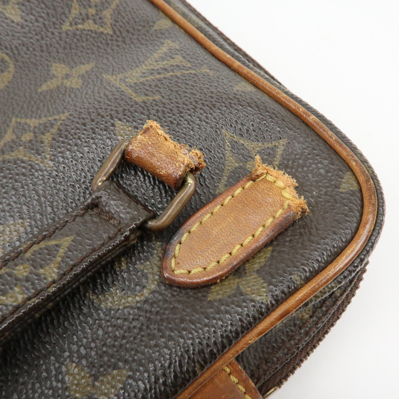 Louis Vuitton Monogram Pochette Marly Bandouliere Bag Brown M51828