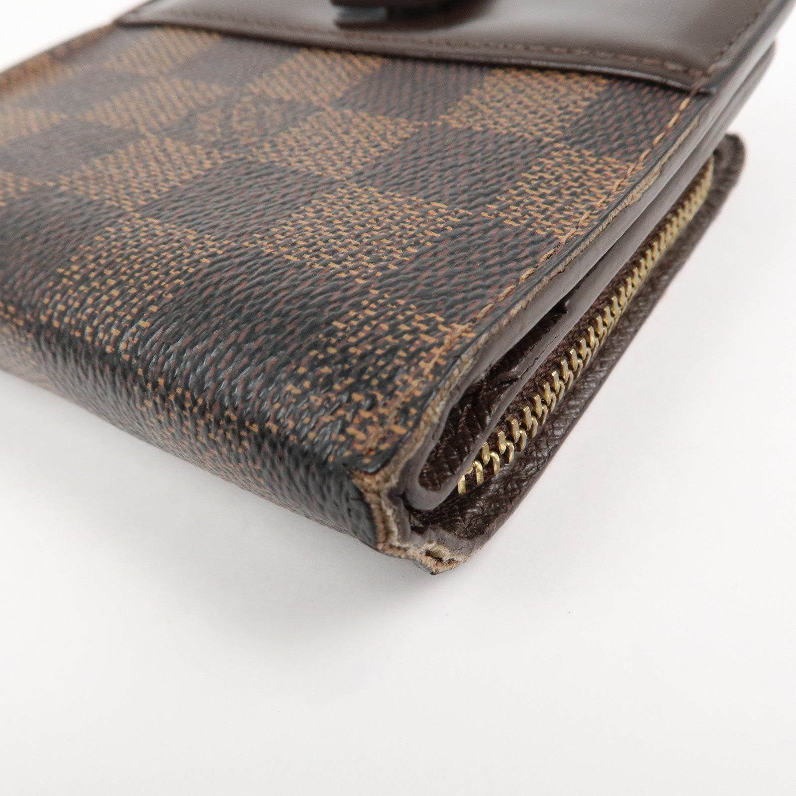 Louis Vuitton Damier Compact Zippy Bi-fold Small Wallet N61668