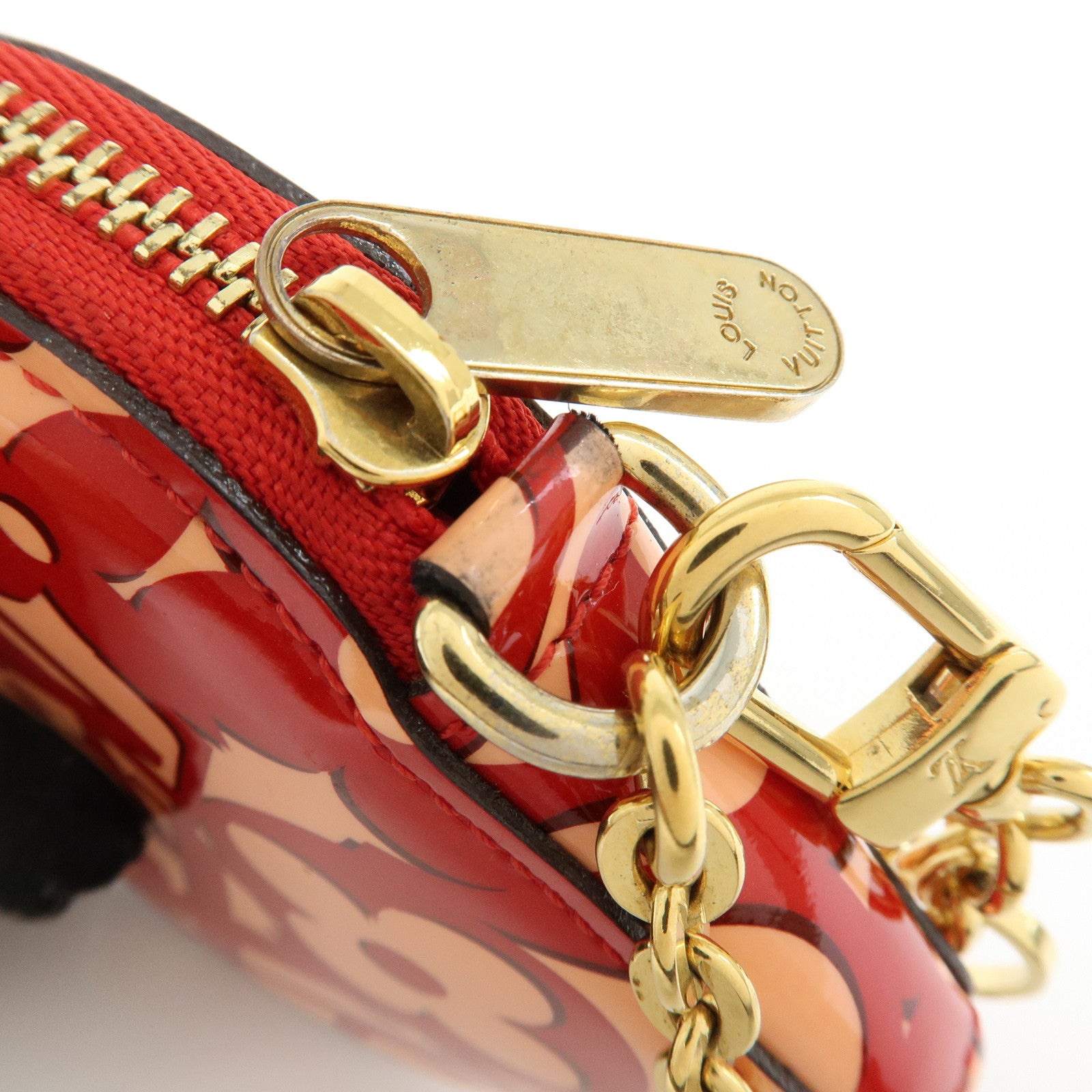 Louis Vuitton Sweet Monogram Vernis Portemonnaie Coeur Pink M90133