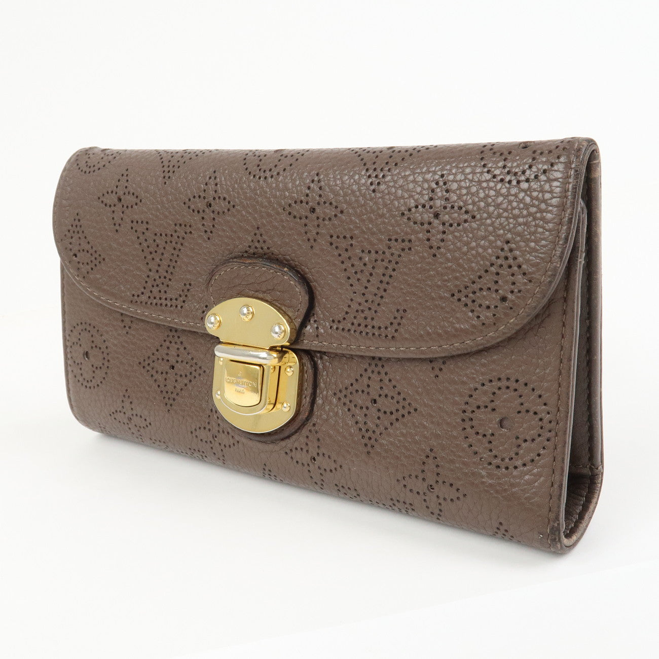 Louis Vuitton Monogram Mahina Portefeuille Amelia Wallet M58089