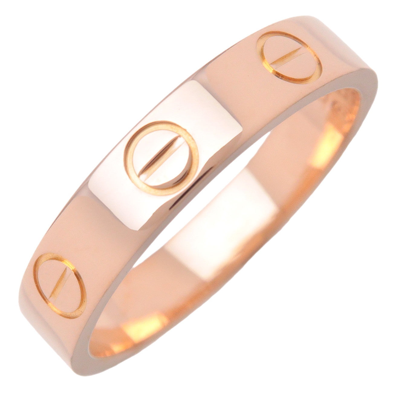 Cartier Mini Love Ring K18PG 750 Rose Gold #50 US5.5 EU50 HK11.5