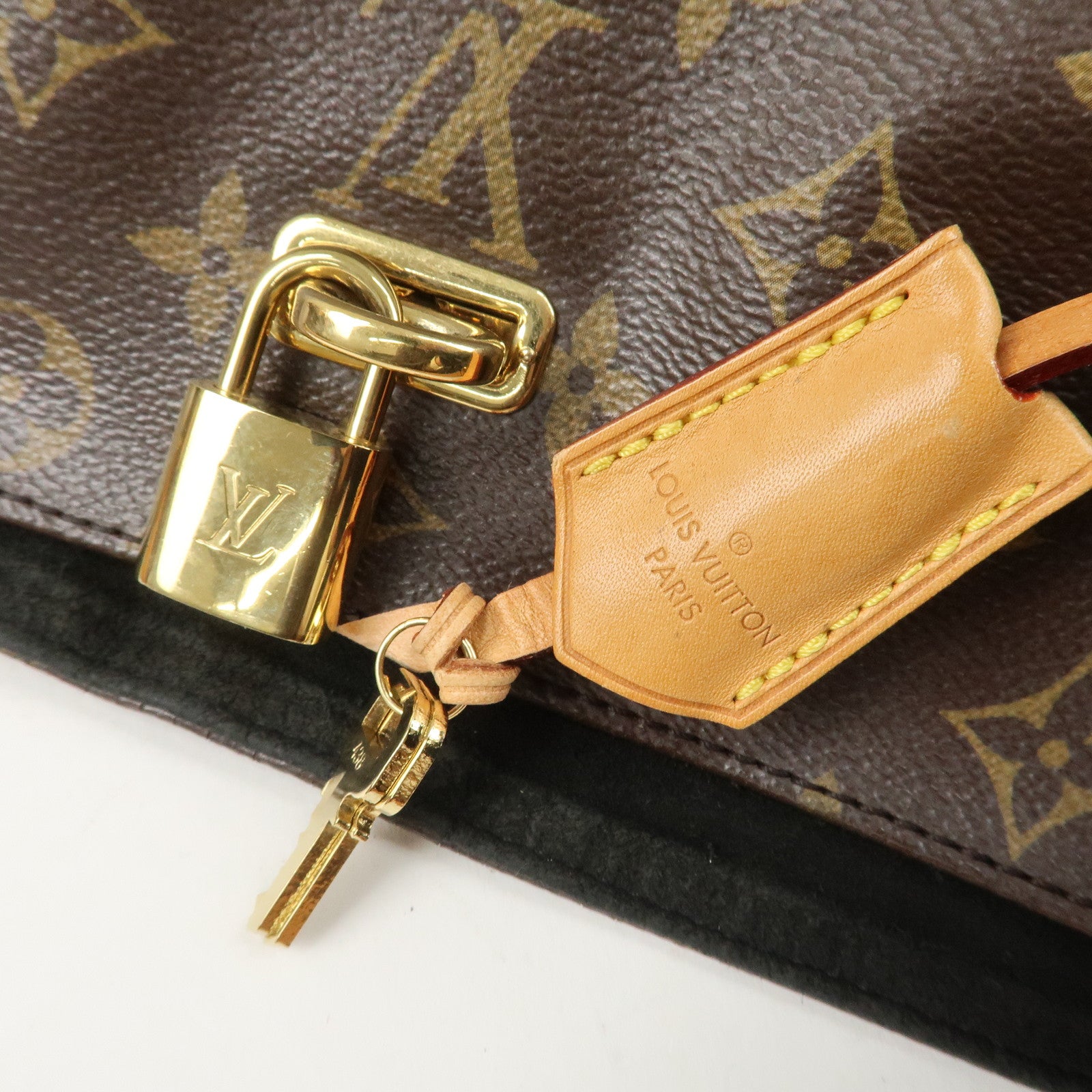 Louis Vuitton Monogram Gaia Shoulder Bag Brown M41621 Used