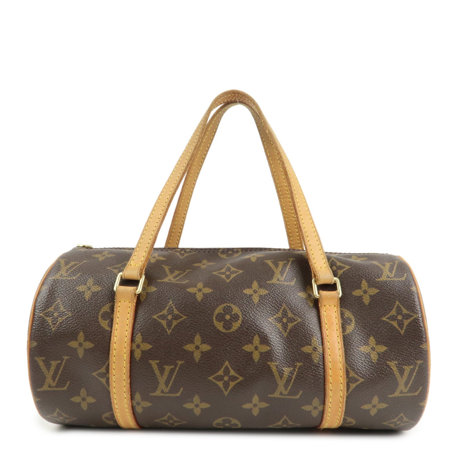 Louis Vuitton Monogram Papillon 26 Hand Bag New Style M51386 Used