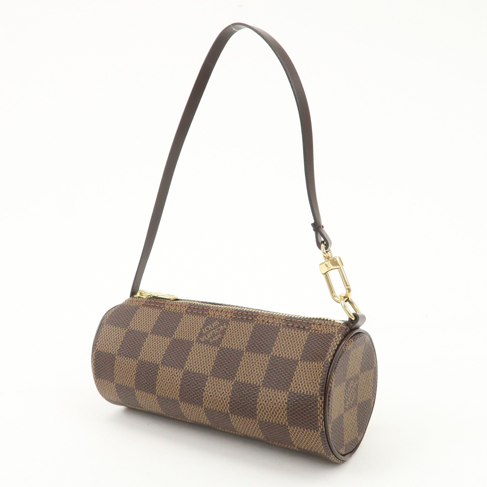 Louis Vuitton Damier Mini Pouch for Papillon Bag Damier Ebene Used