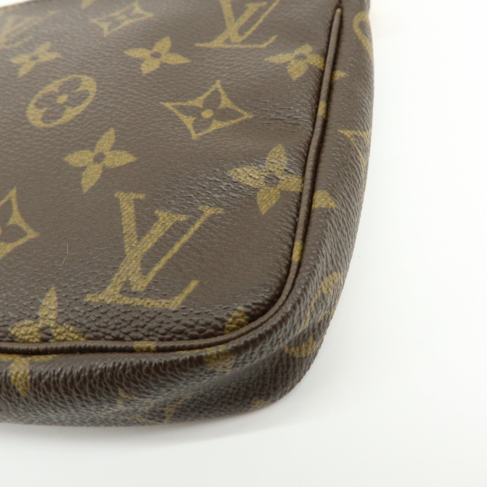 Louis Vuitton Monogram Pochette Accessoires Pouch Hand Bag M51980