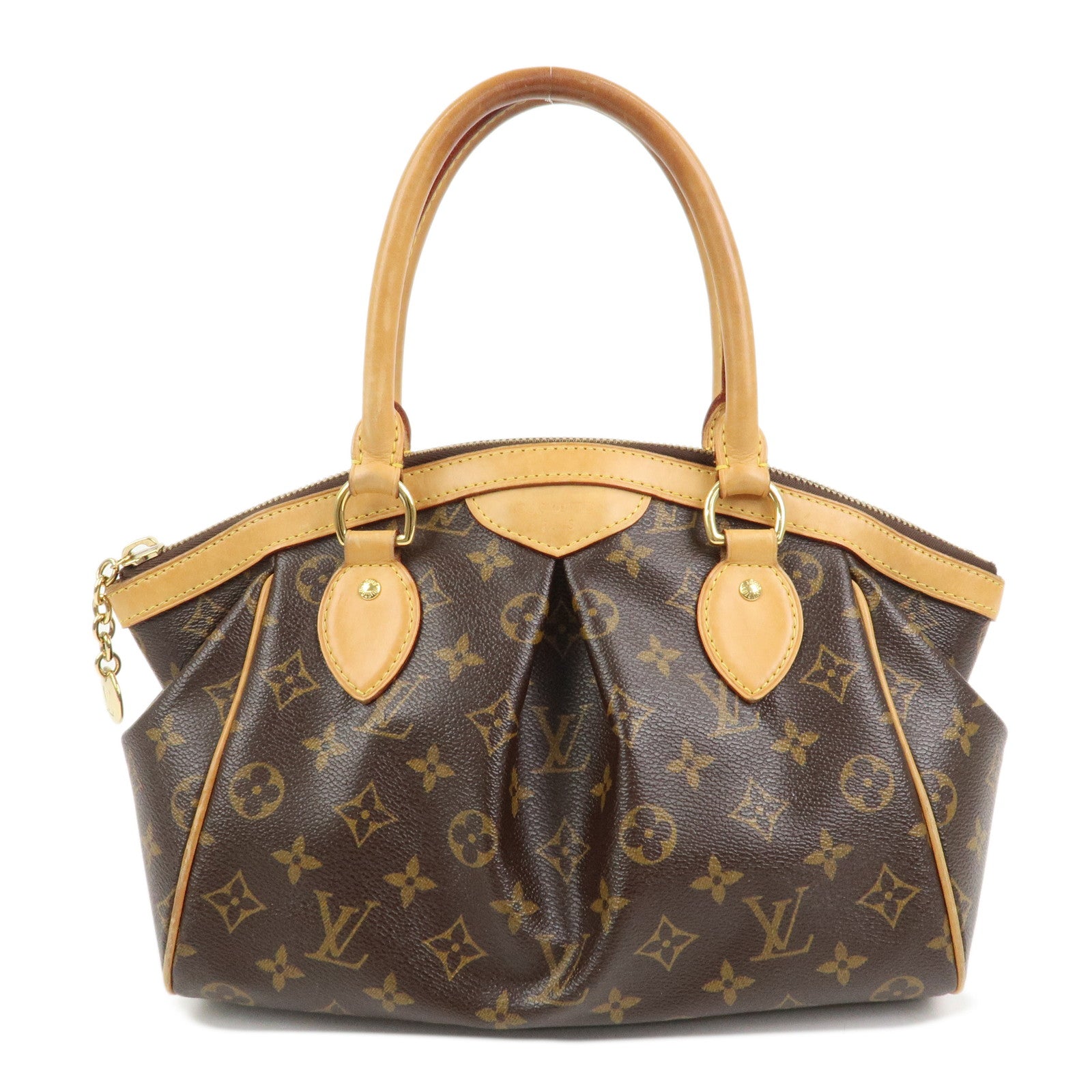 Louis Vuitton Monogram Tivoli PM Hand Bag Shoulder Bag Brown M40143