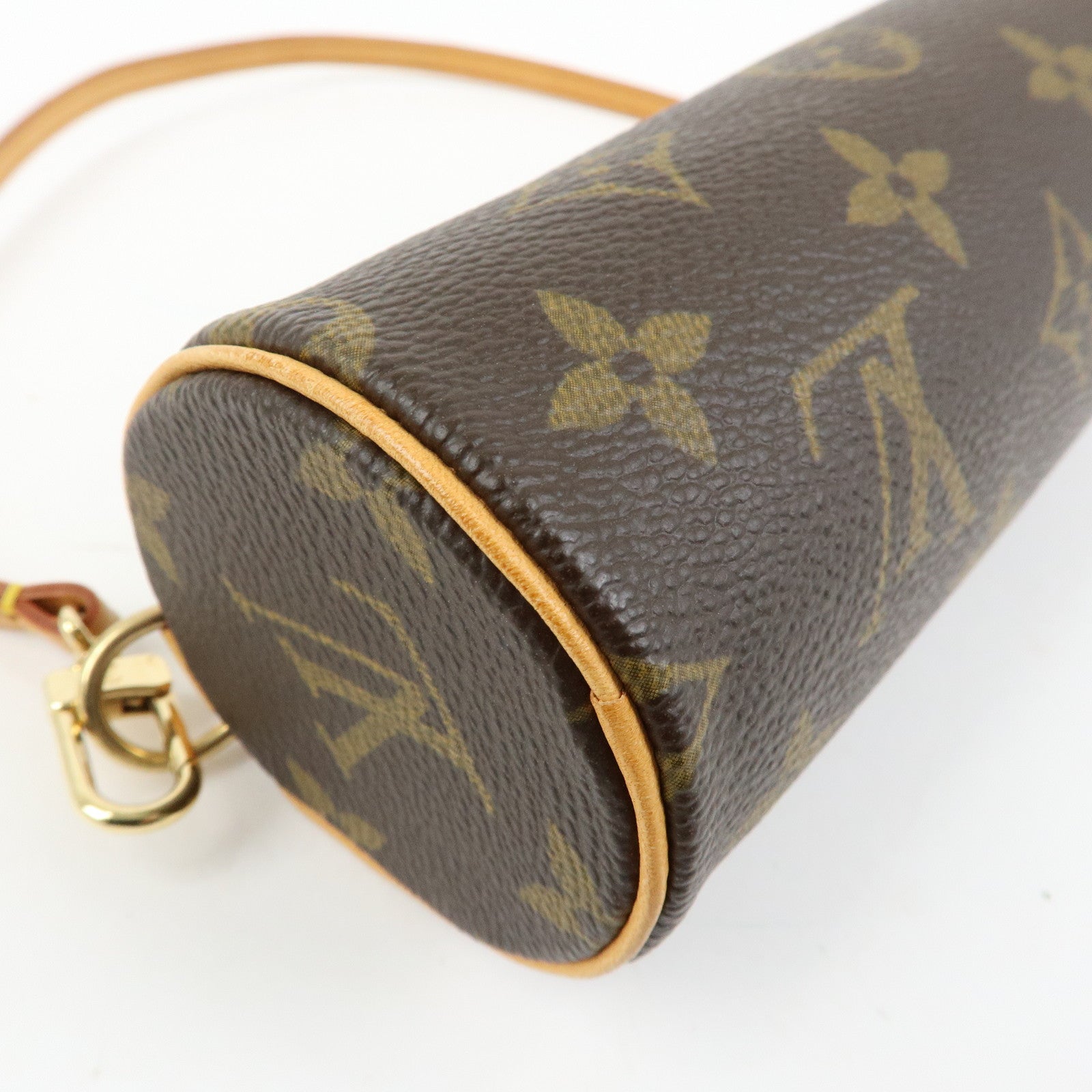 Louis Vuitton Monogram Mini Pouch for Papillon Bag Brown