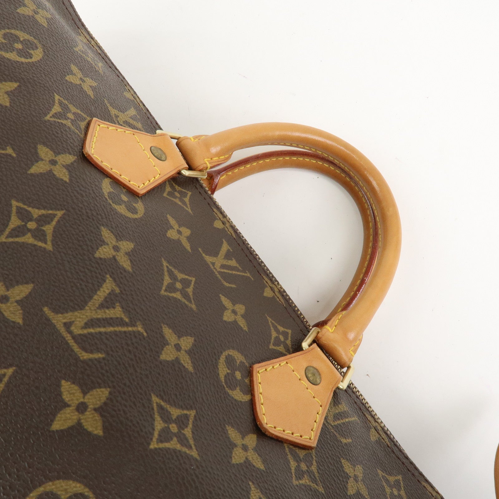 Louis Vuitton Monogram Speedy 40 Hand Bag Boston Bag Brown M41522