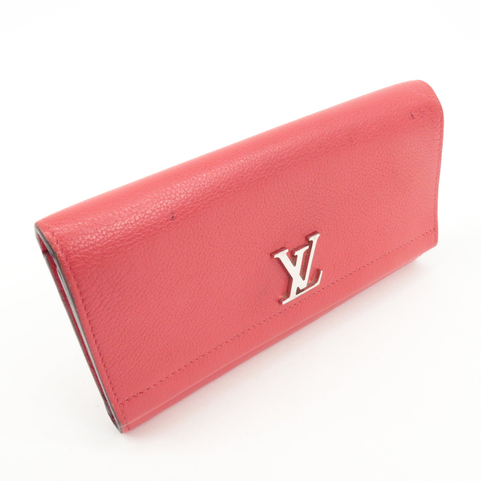 Louis Vuitton Portefeuille Rock Me 2 Long Flap Wallet Ruby M62326 Used