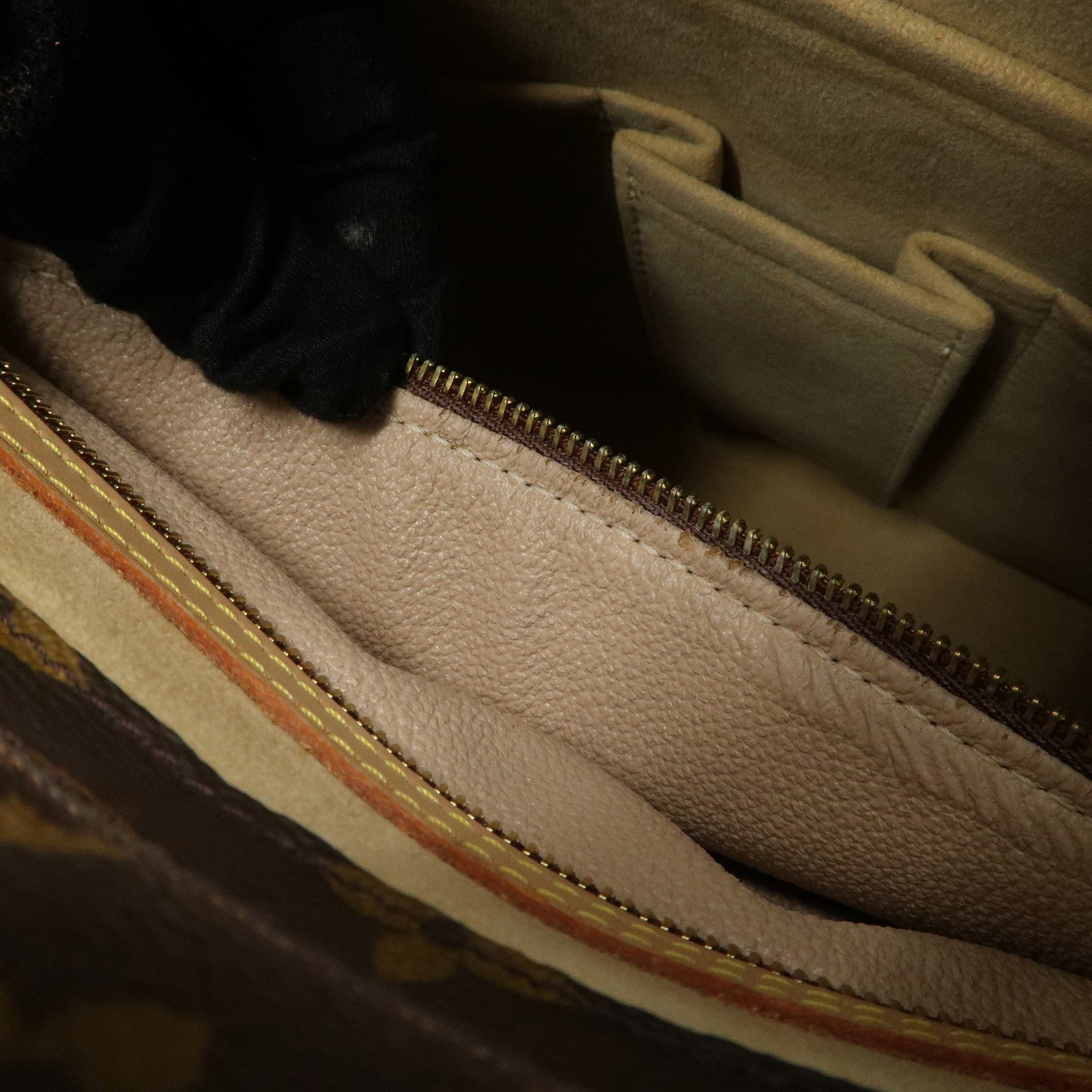 Louis Vuitton Monogram Luco Tote Bag Shoulder Bag Brown M51155