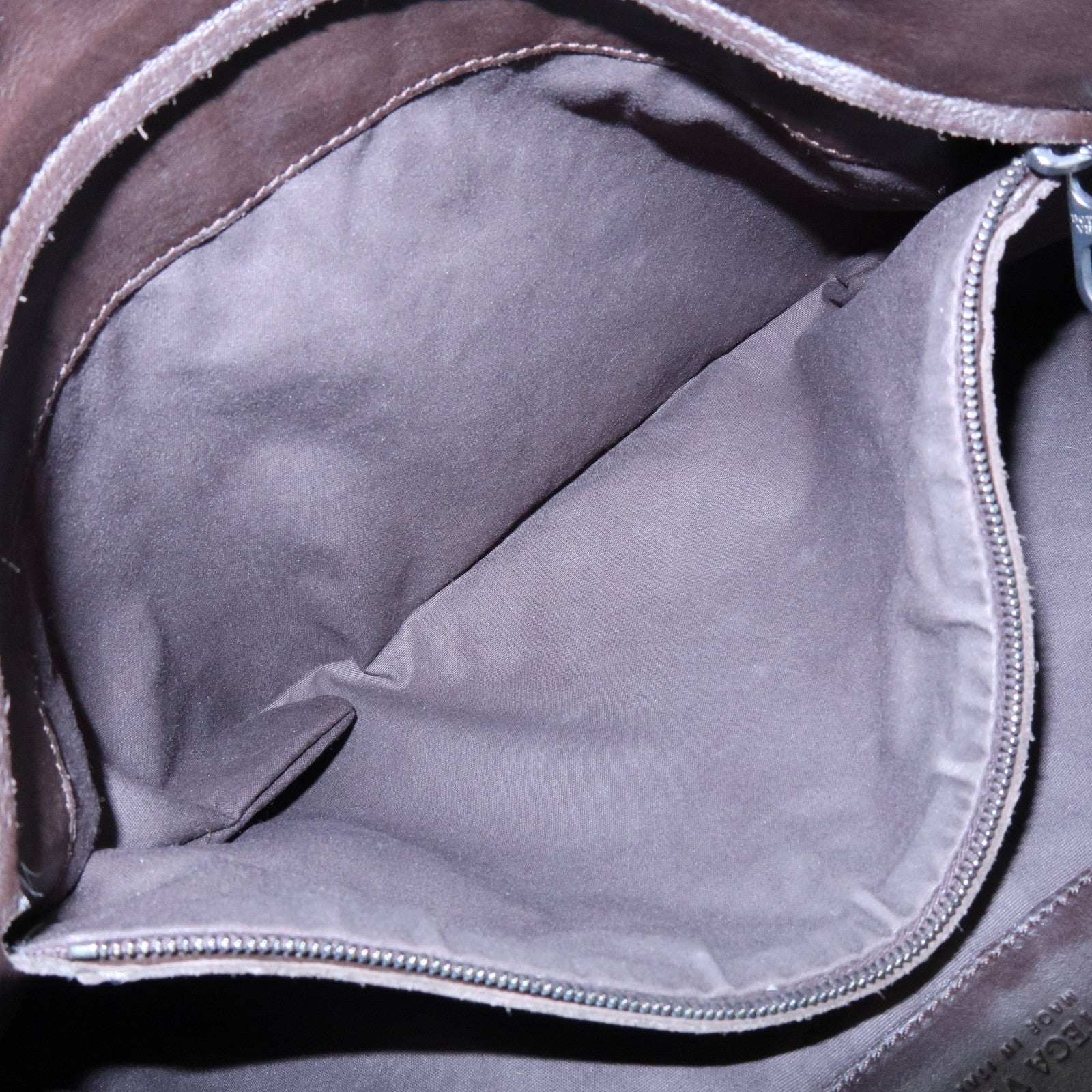 BOTTEGA VENETA Intrecciato Leather Shoulder Bag Brown 161623