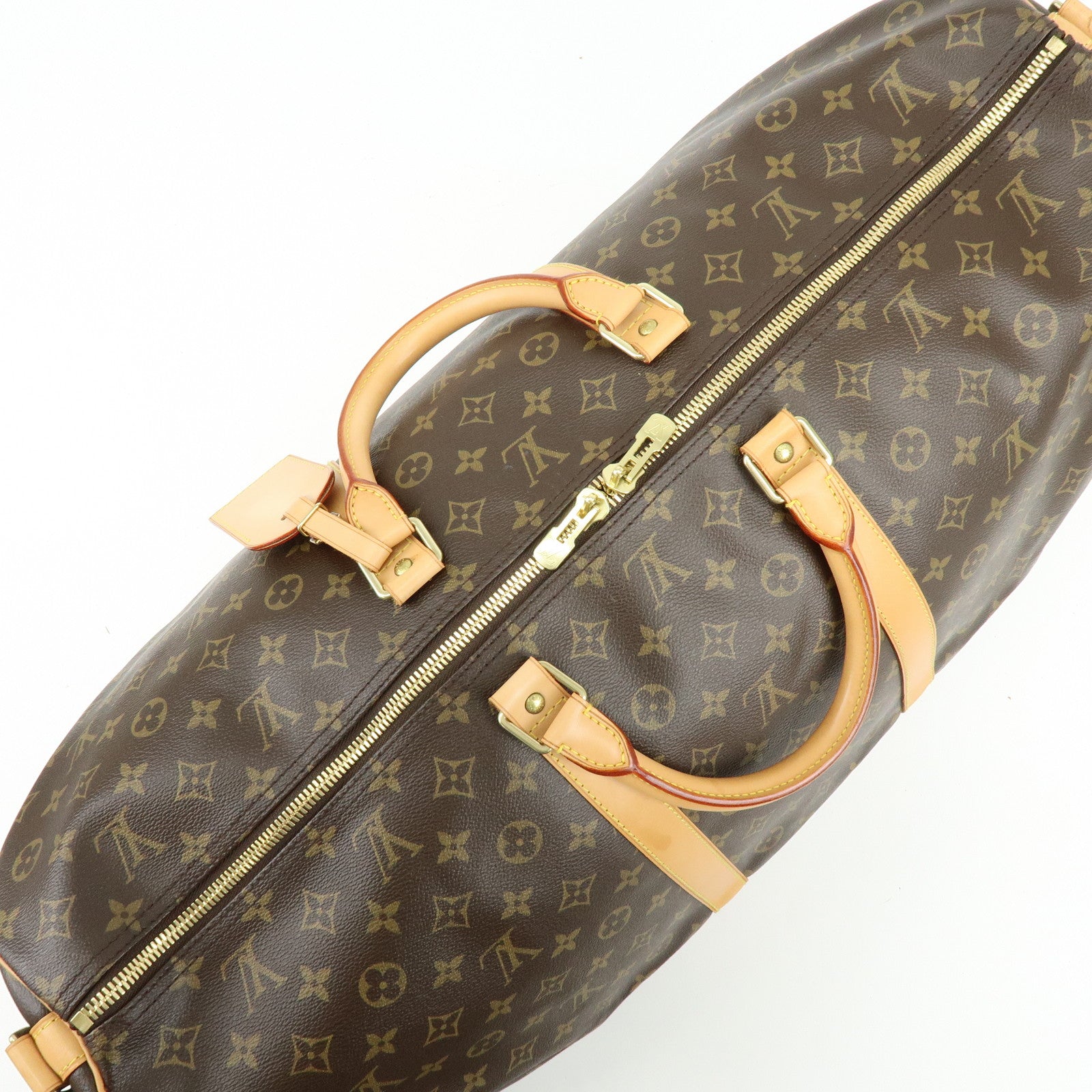 Louis Vuitton Monogram Keep All Bandouliere 60 Boston Bag M41412