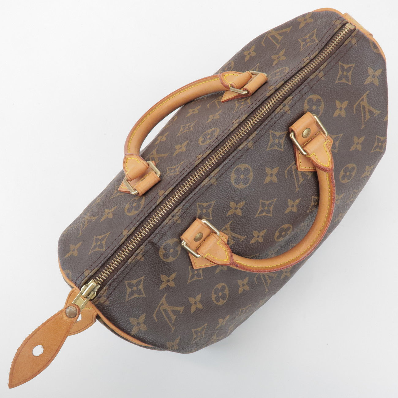 Louis Vuitton Monogram Speedy 30 Boston Bag Hand Bag Brown M41526
