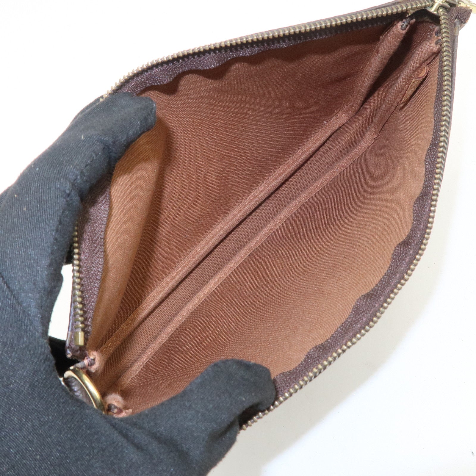 Louis Vuitton Monogram Pochette Accessoires Pouch Hand Bag M51980