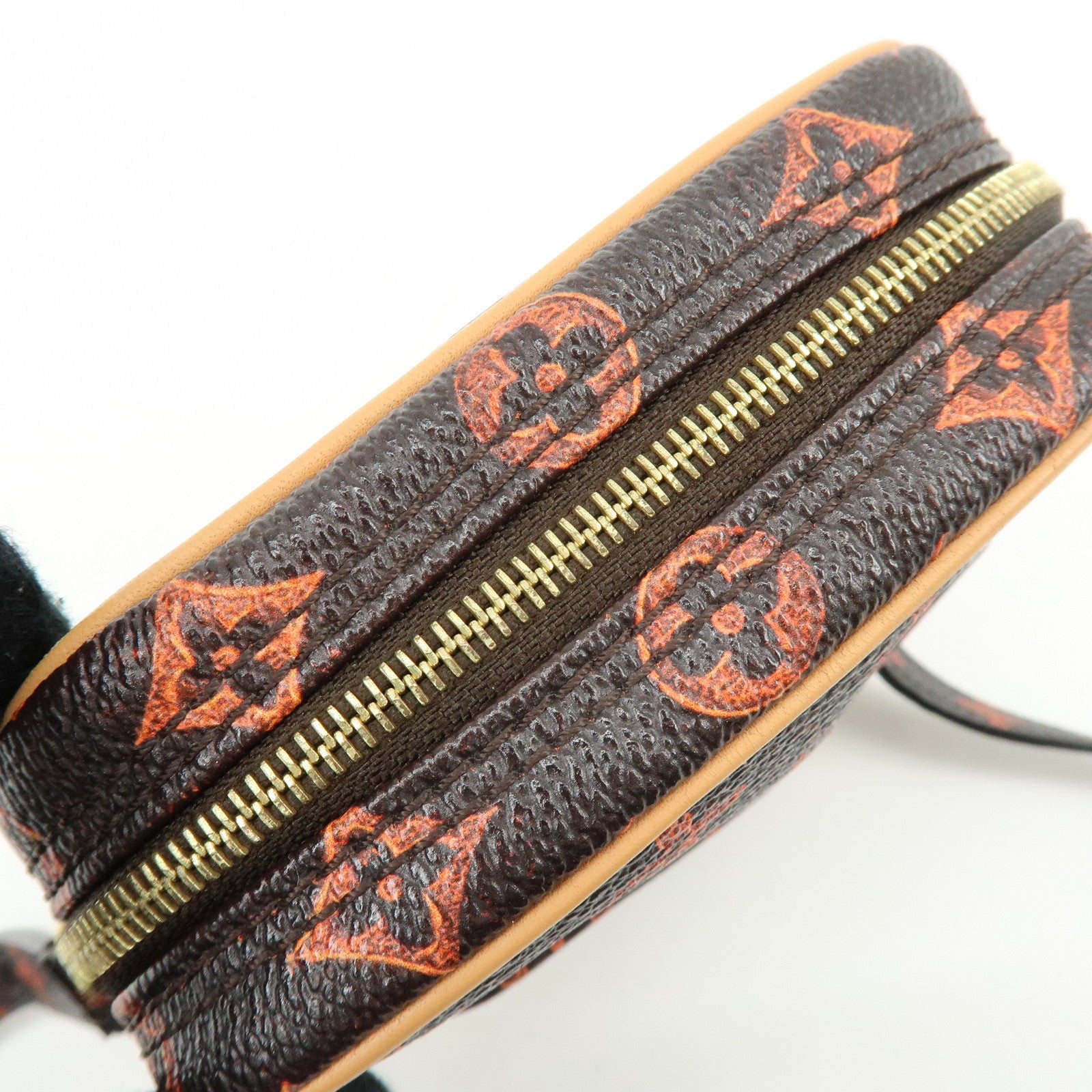 Louis Vuitton Catogram Paname Shoulder Bag Crossbody Brown M44399