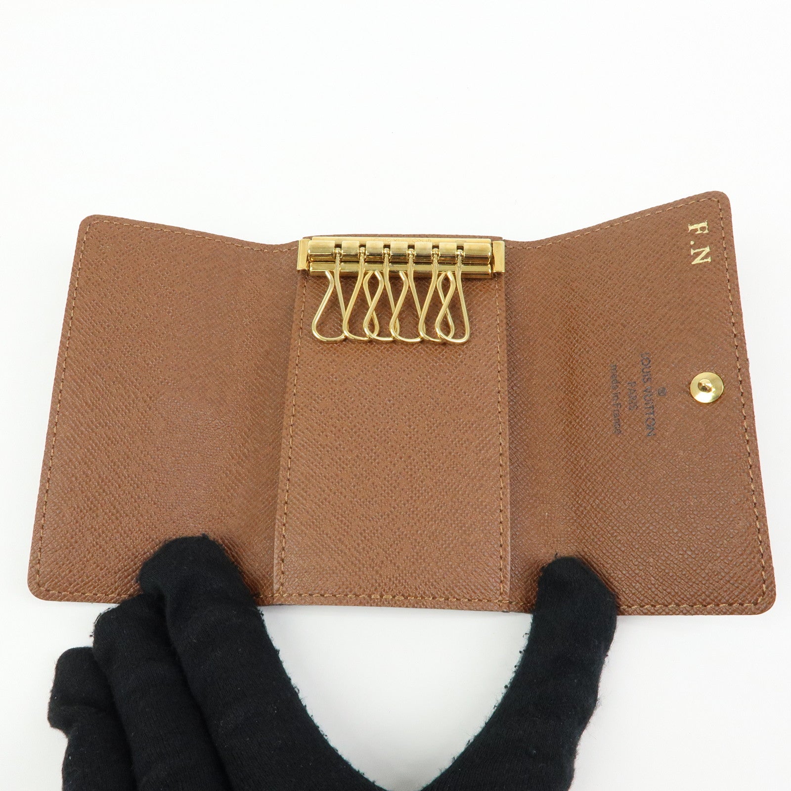 Louis Vuitton Monogram Multicles 6 Key Case Key Holder Brown M62630