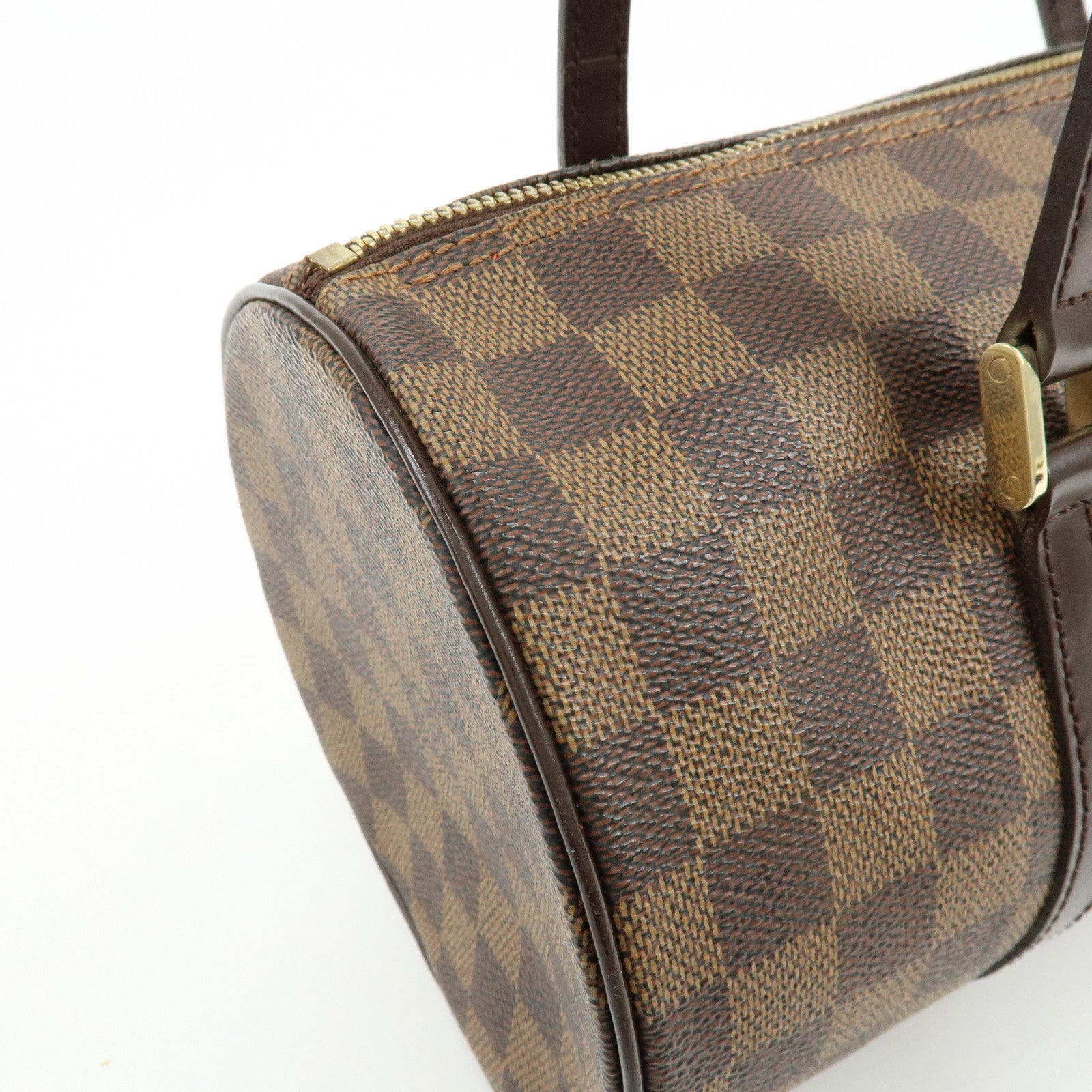 Louis Vuitton Damier Ebene Papillon 30 Hand Bag Brown N51303