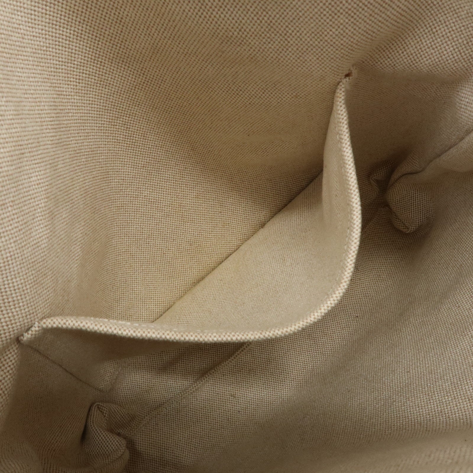 HERMES New Fourre Tout Toile Ash Tote Bag Hand Bag Beige