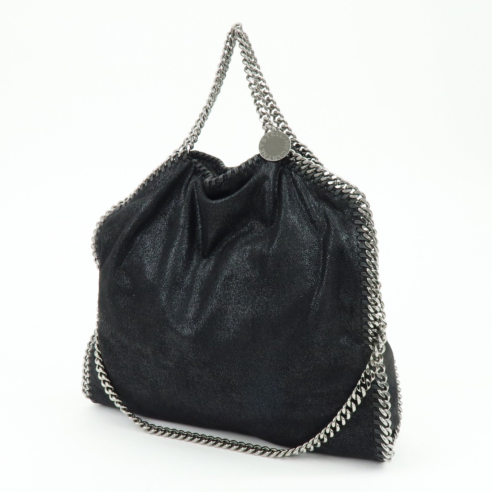 STELLA MCCARTNEY Falabella Faux Leather 2Way Bag Black 234387