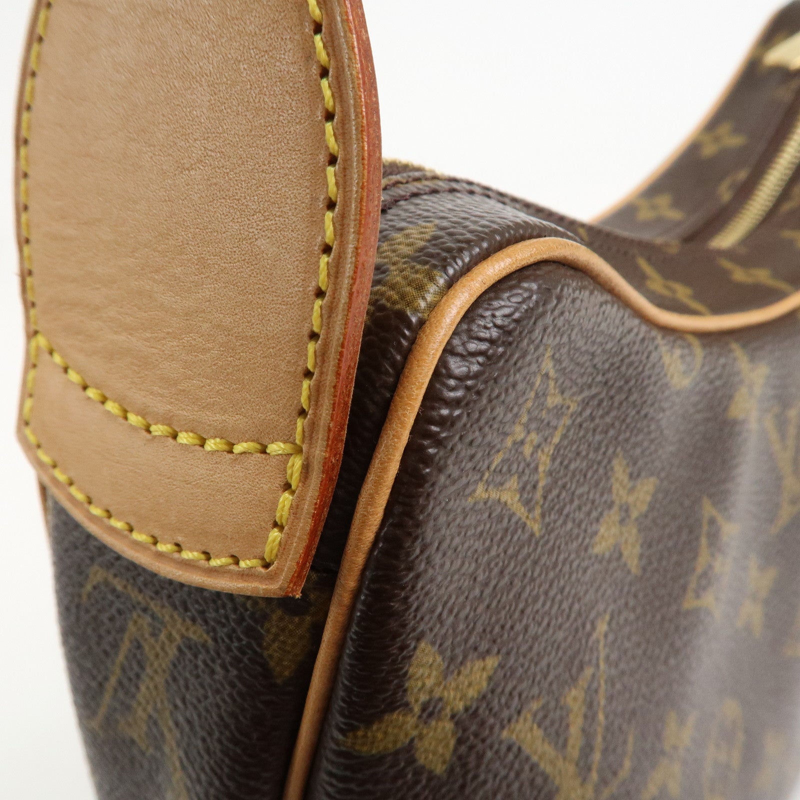 Louis Vuitton Monogram Croissant MM Shoulder Bag Brown M51512