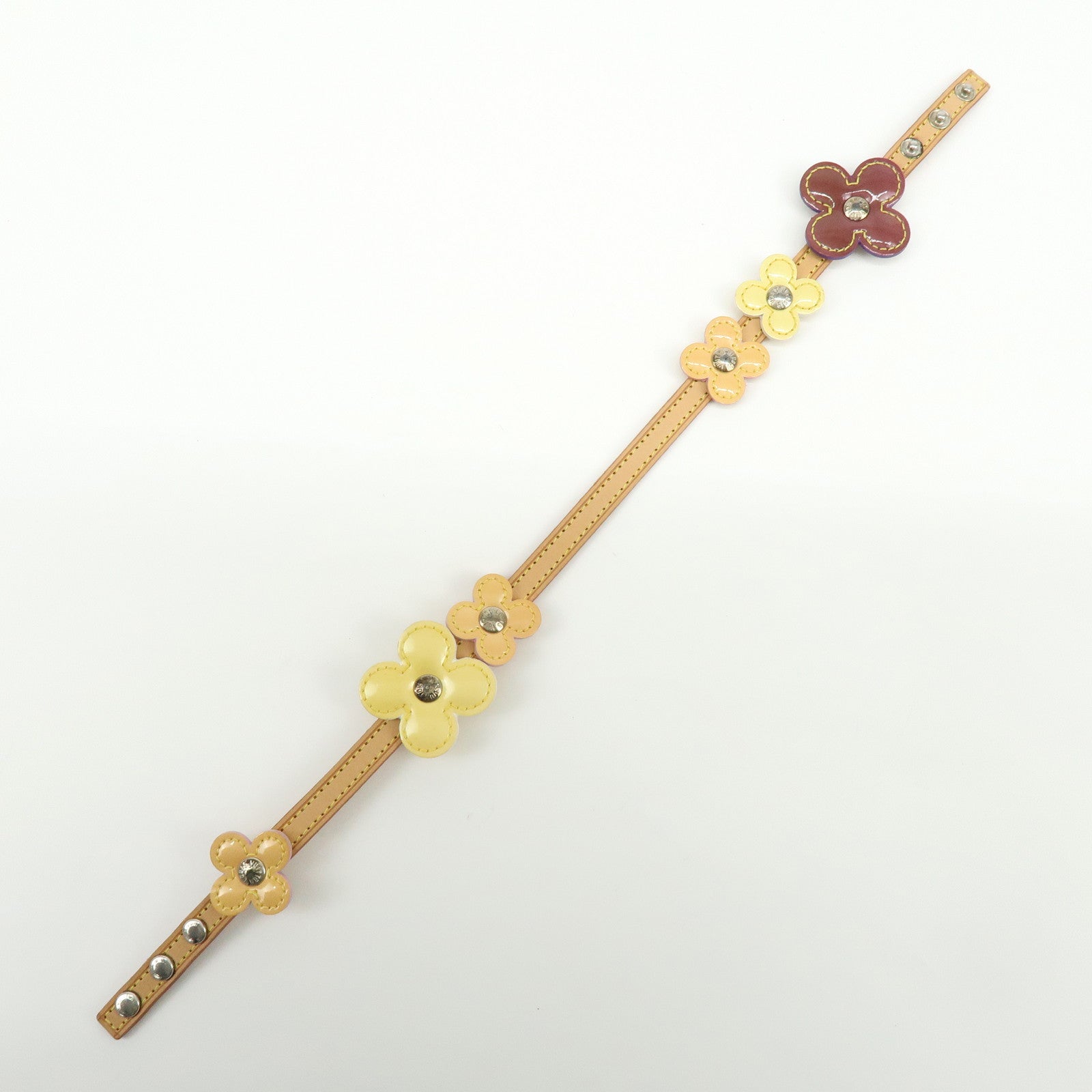 Louis Vuitton Monogram Vernis Flower Lexington Bracelet M92252