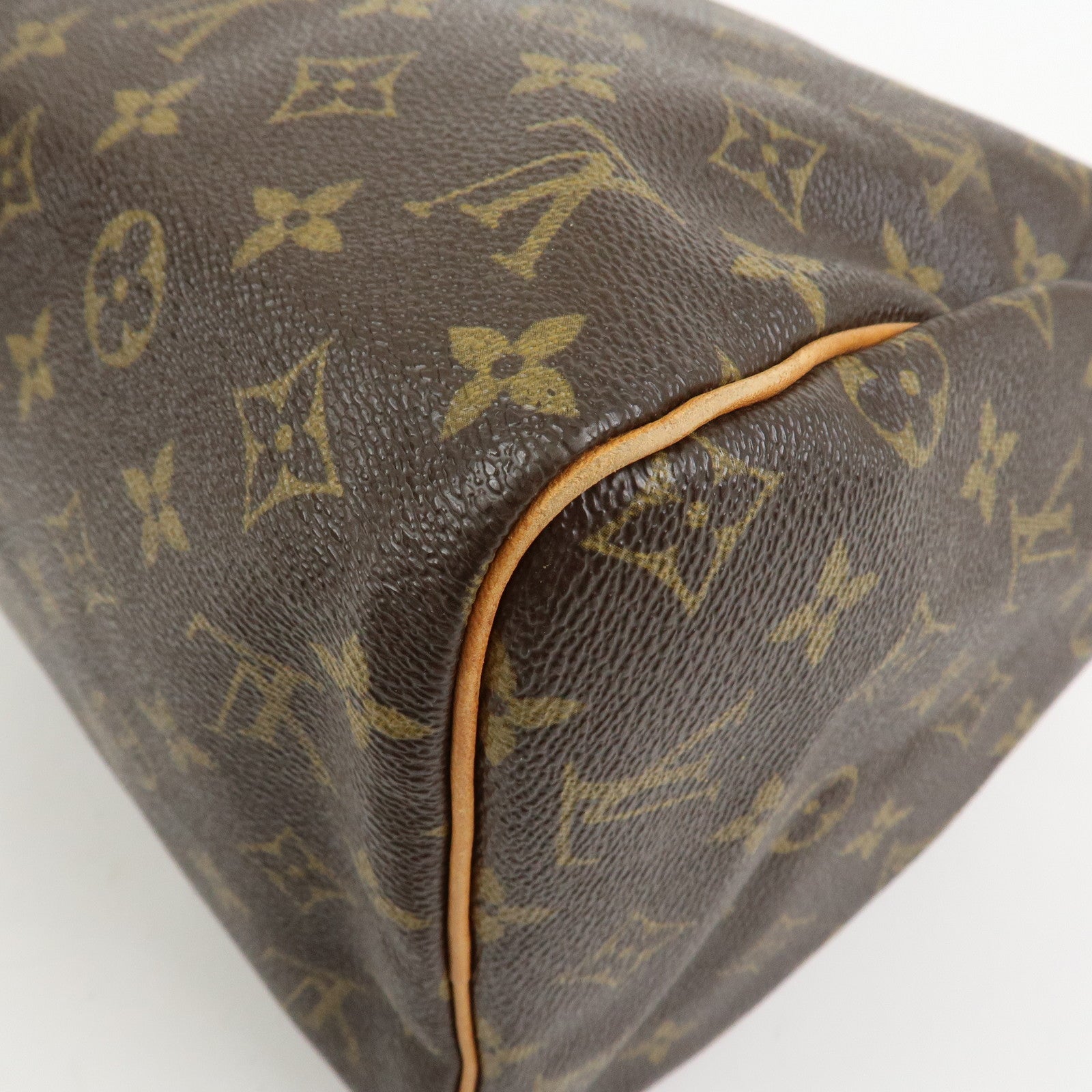 Louis Vuitton Monogram Speedy 30 Boston Bag Hand Bag Brown M41526