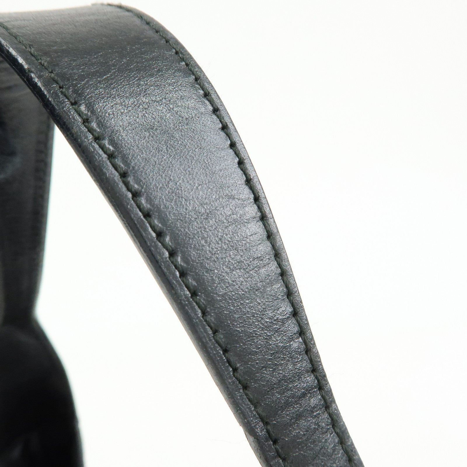 GUCCI Jackie GG Canvas Leather Shoulder Bag Black  001.3735