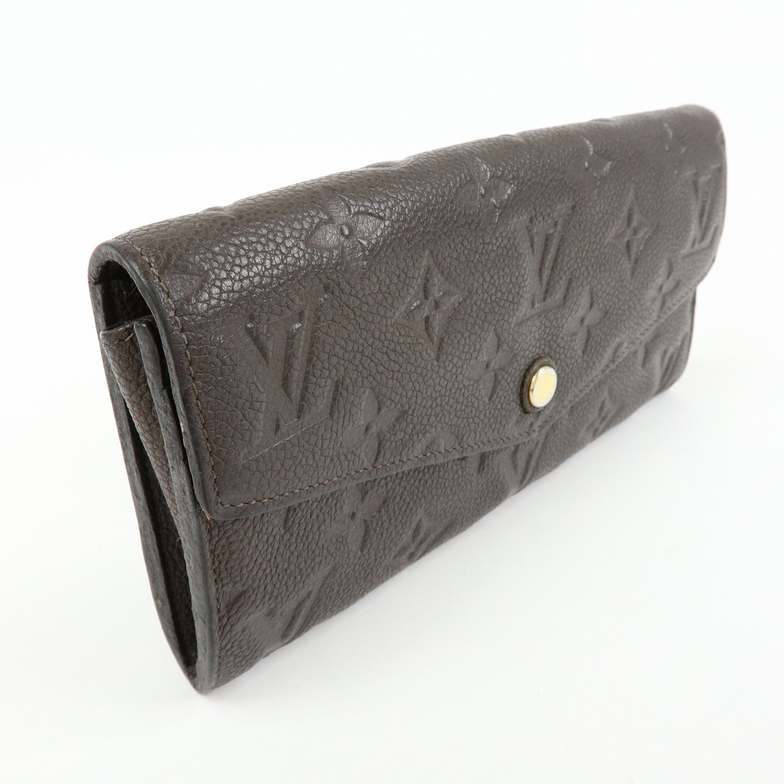 Louis Vuitton Monogram Empreinte Portefeuille Curieuse Terre M60259