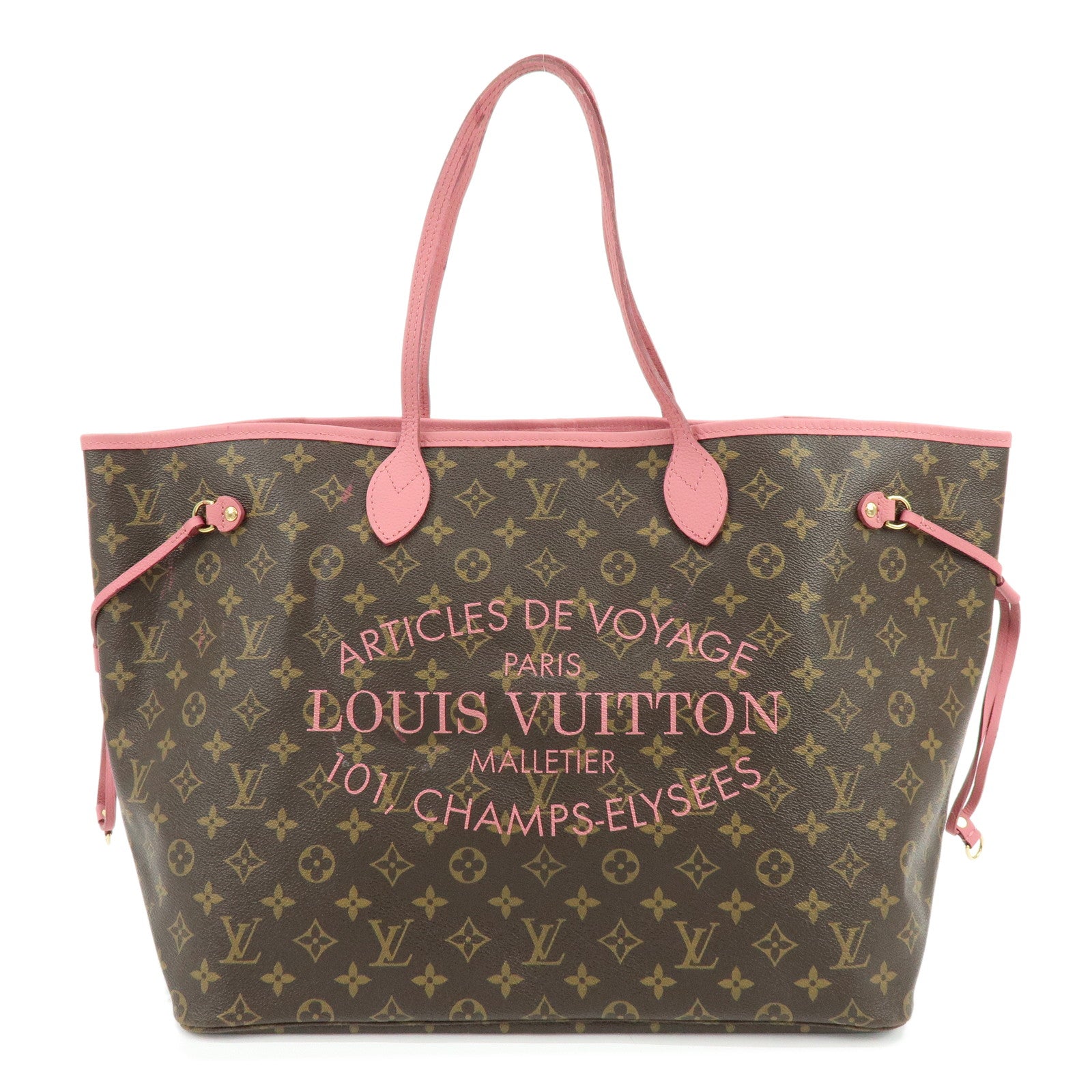 Louis Vuitton Monogram Ikat Flower Neverfull GM Tote Bag M40877