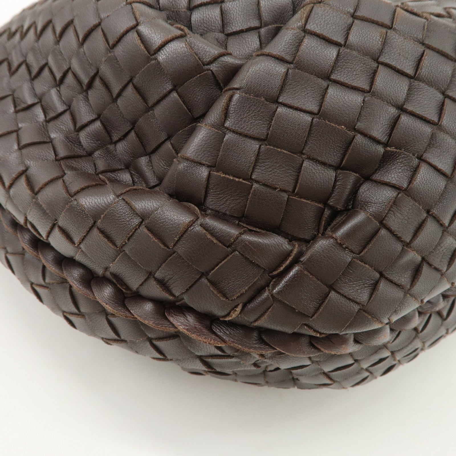 BOTTEGA VENETA Hobo Intrecciato Leather Shoulder Bag 232499