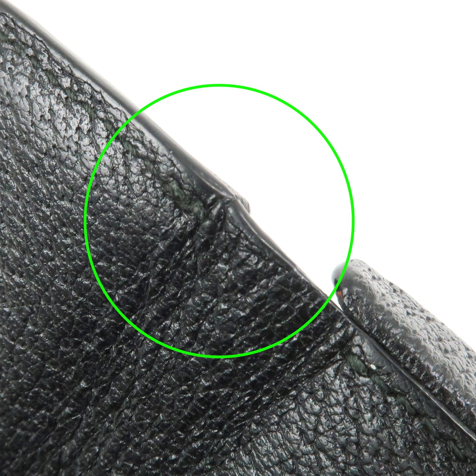 GUCCI GG Marmont Leather Compact Wallet Coin Case Black 450940