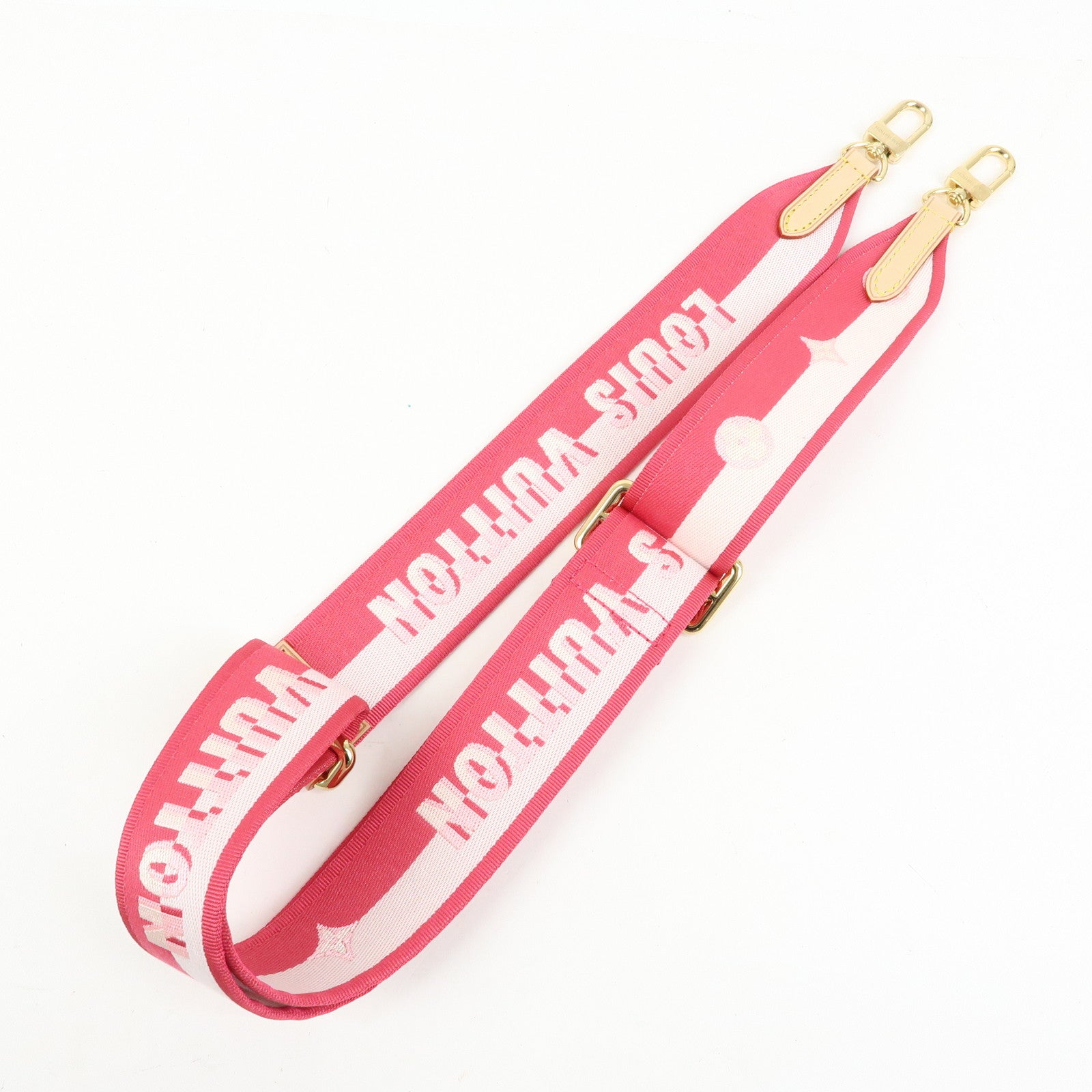 Louis Vuitton Adjustable Shoulder Strap for Neverfull BB Rose Peony