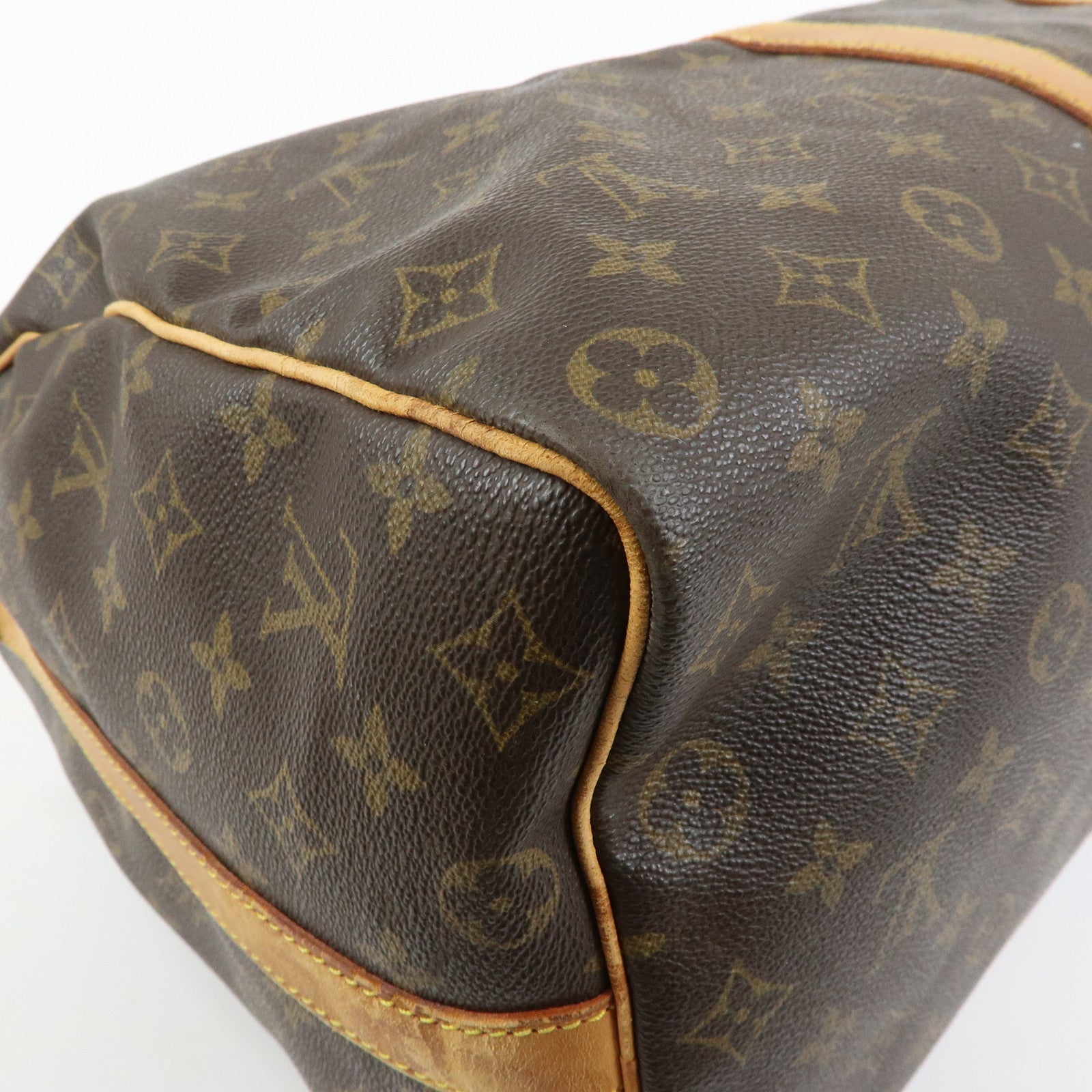 Louis Vuitton Monogram Keep All Bandouliere 50 Boston Bag M41416