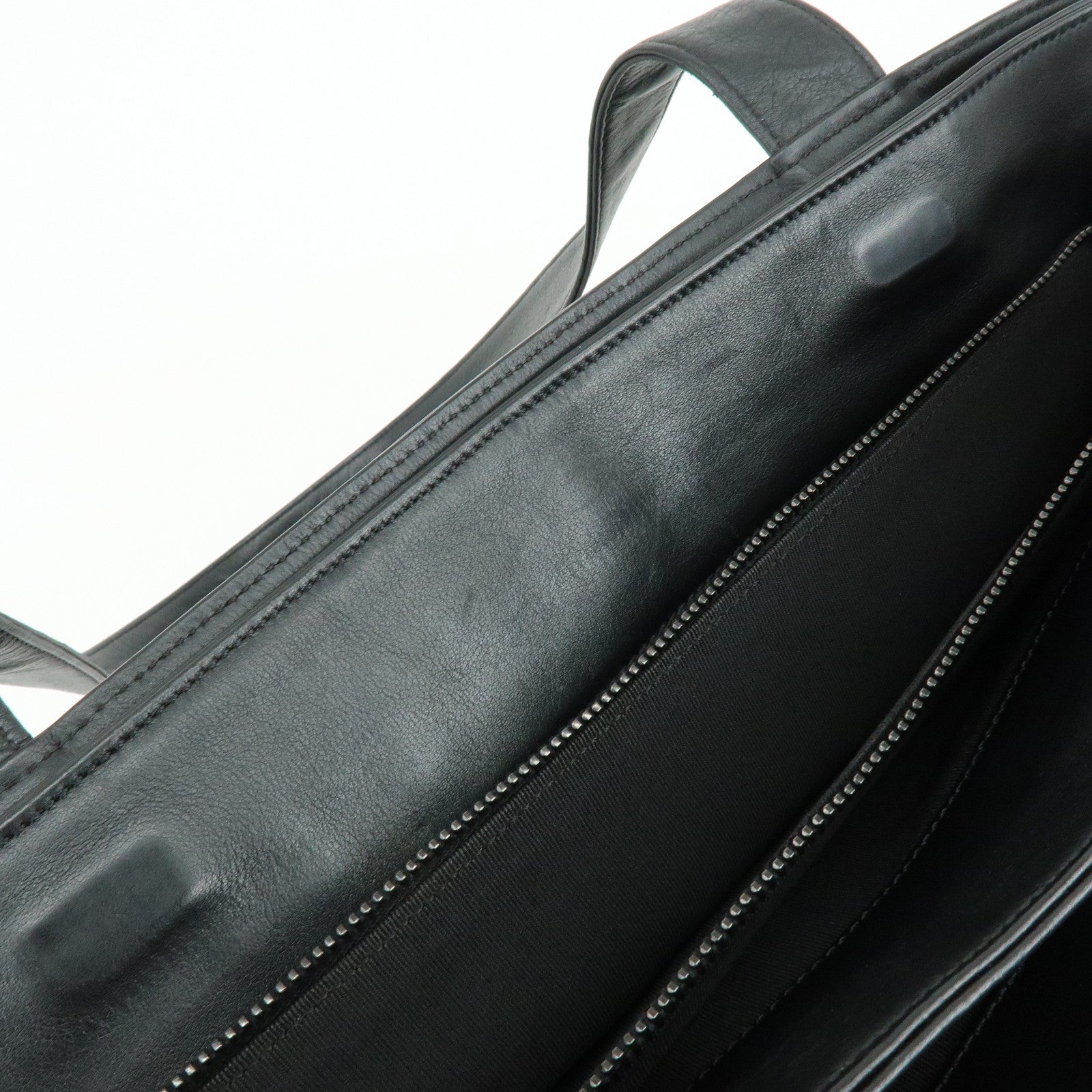 CHANEL COCO Mark Calf Leather Tote Bag Shoulder Bag Black A14305