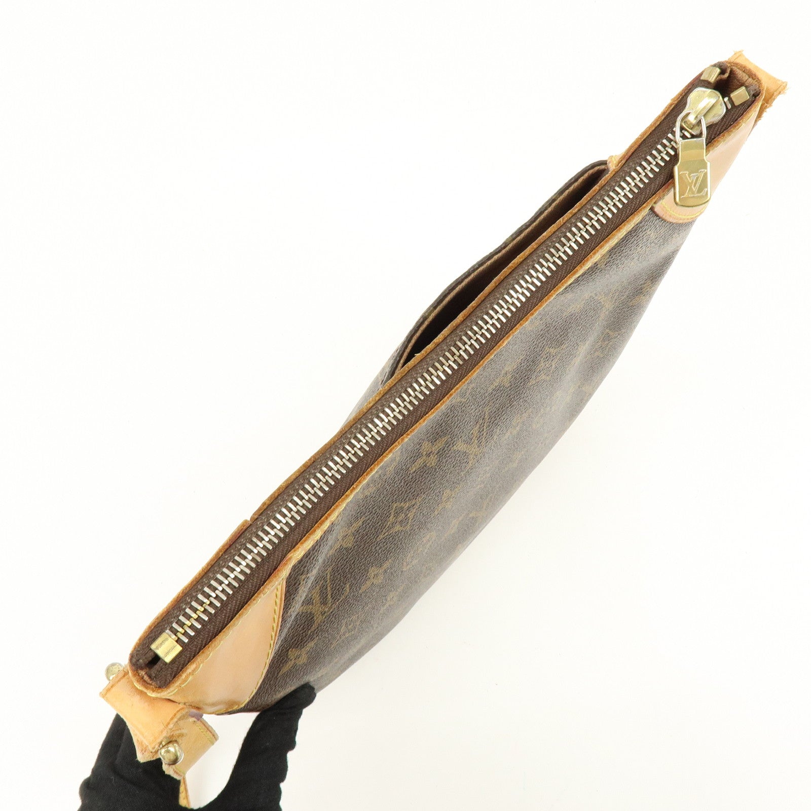 Louis Vuitton Monogram Odeon PM Shoulder Bag Brown M56390