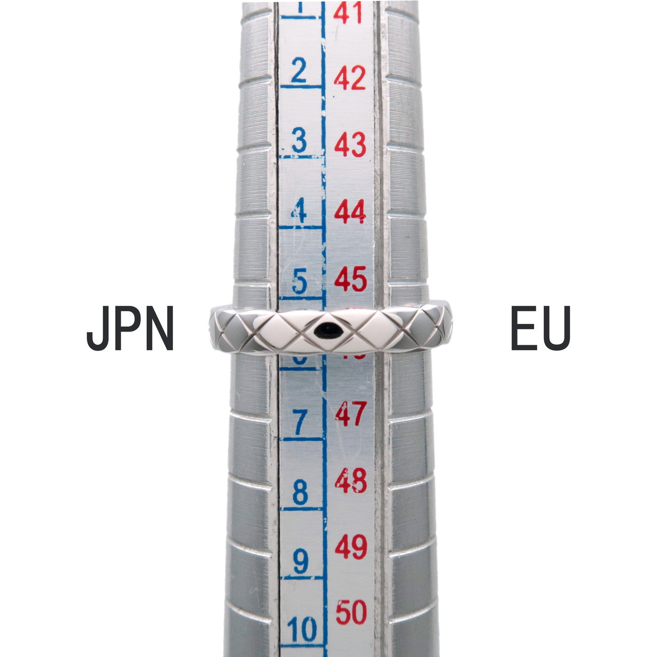 CHANEL COCO Crush Mini Ring K18 750WG White Gold US3.5 J11785