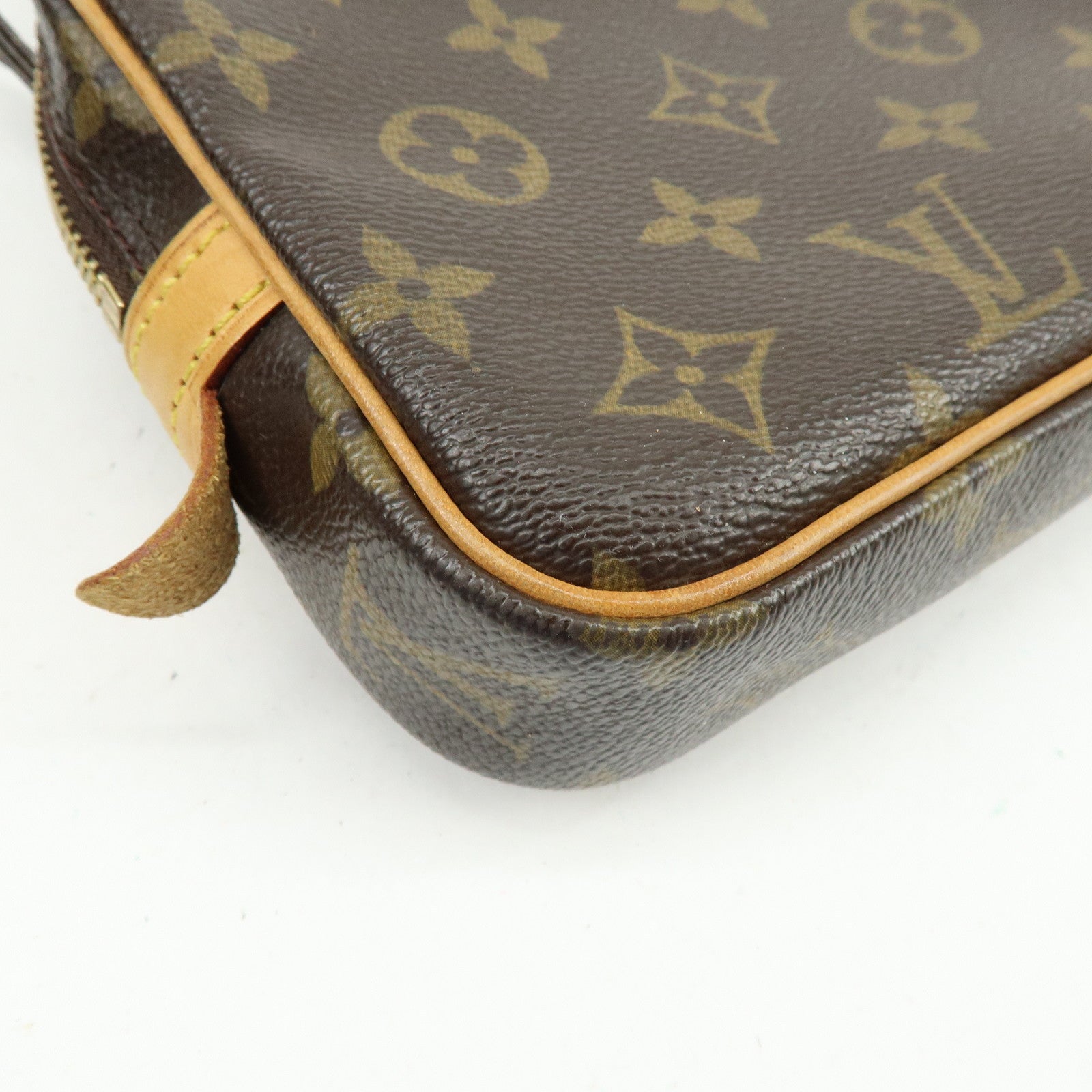 Louis Vuitton Monogram Pochette Marly Bandouliere Bag Brown M51828