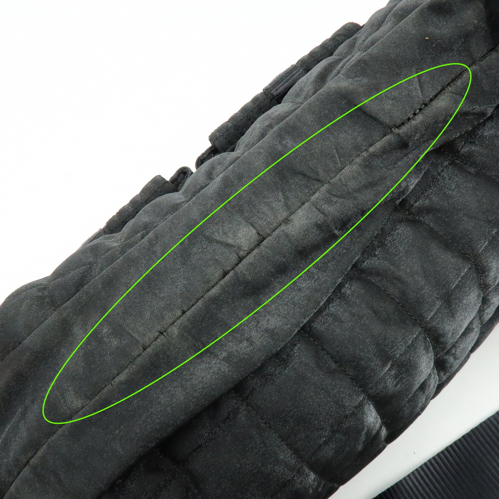 CHANEL Sports Line Nylon Shoulder Bag Crossbody Bag Black