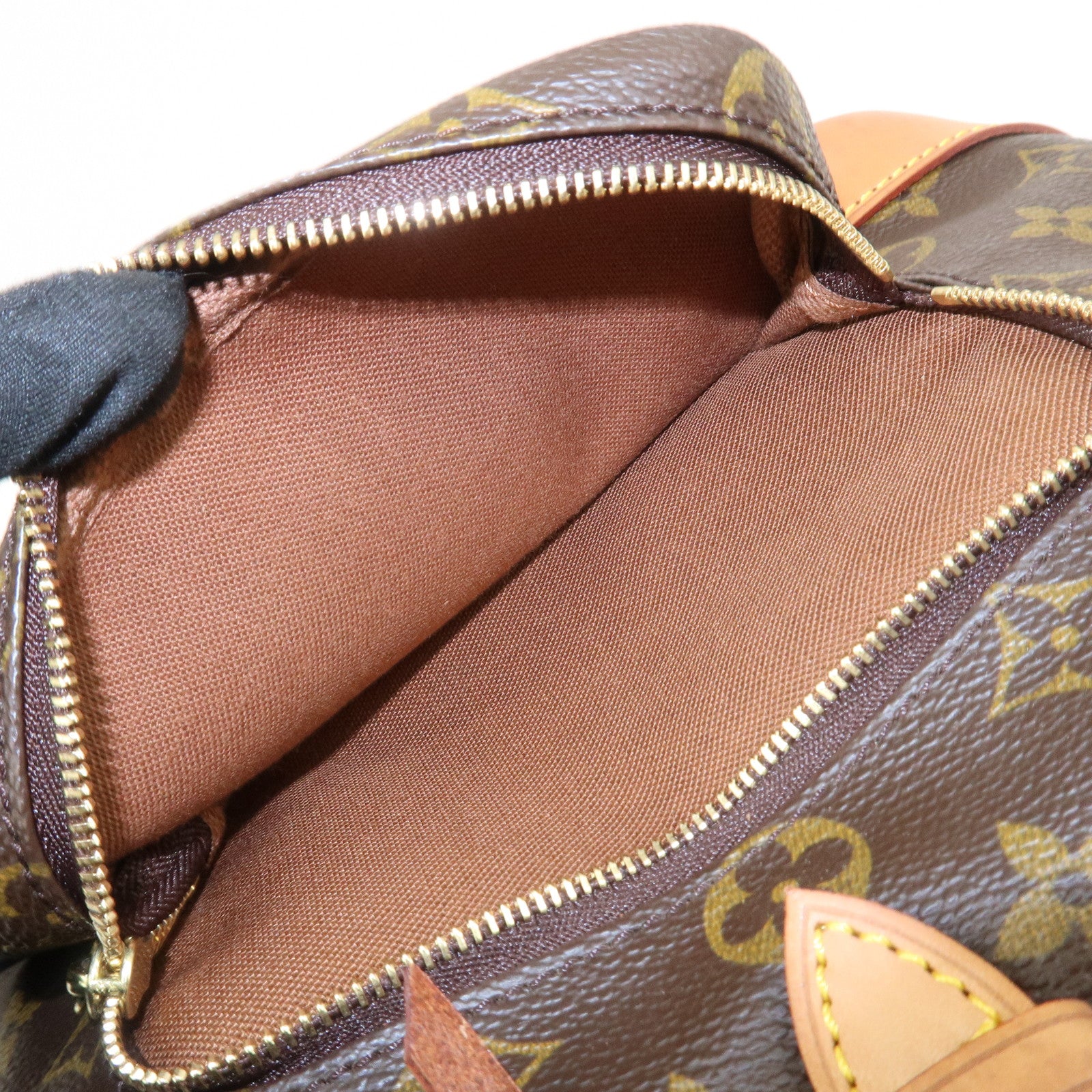 Louis Vuitton Monogram Montsouris MM Backpack Brown M51136