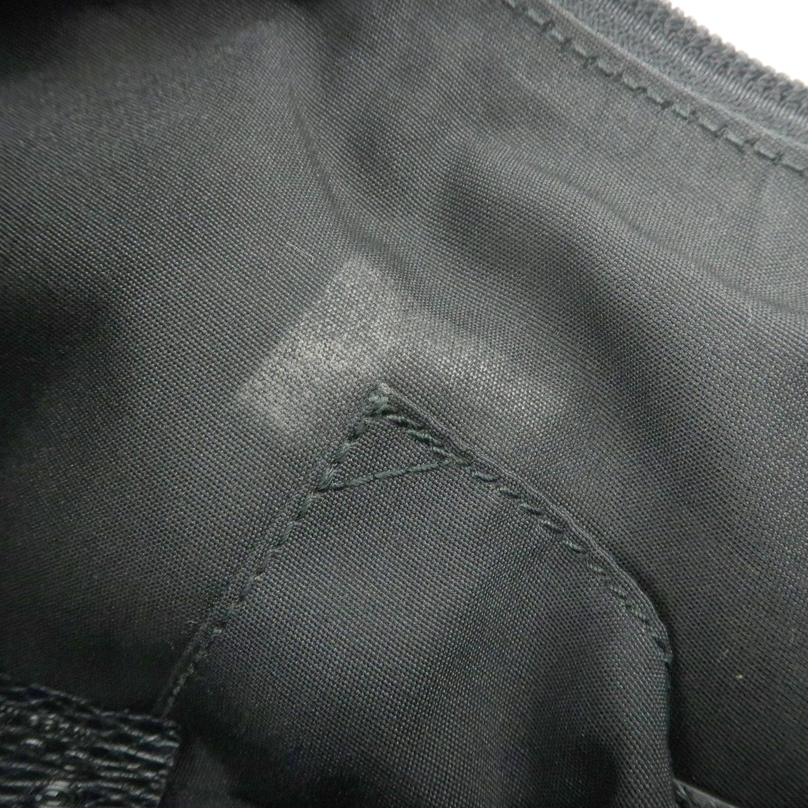 GUCCI Abbey GG Canvas Leather Shoulder Bag Hand Bag Black 265692