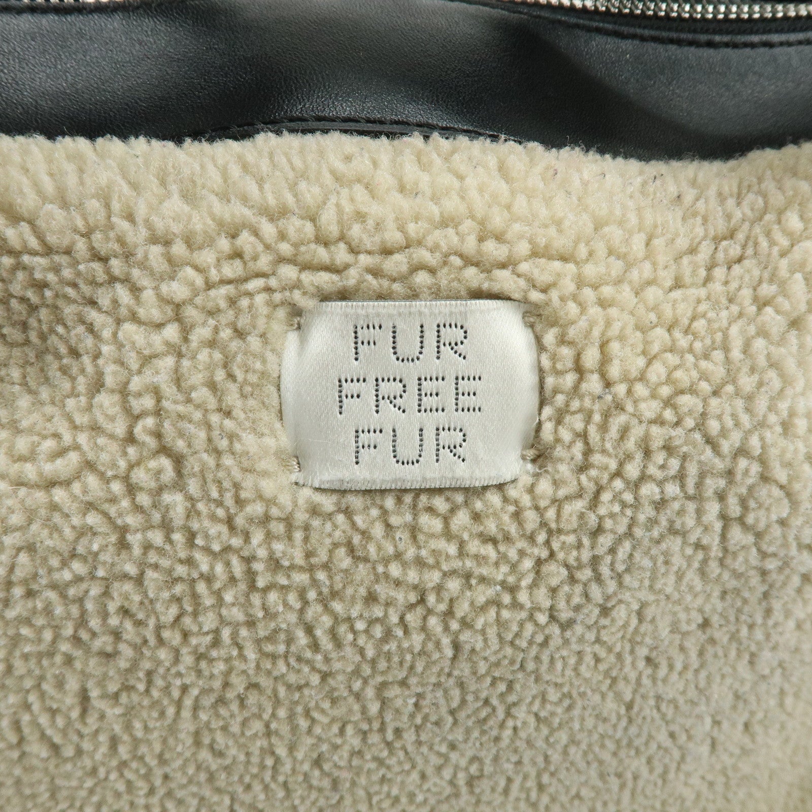 STELLA MCCARTNEY Alter Nappa Faux Shearling Shoulder Crossbody Bag