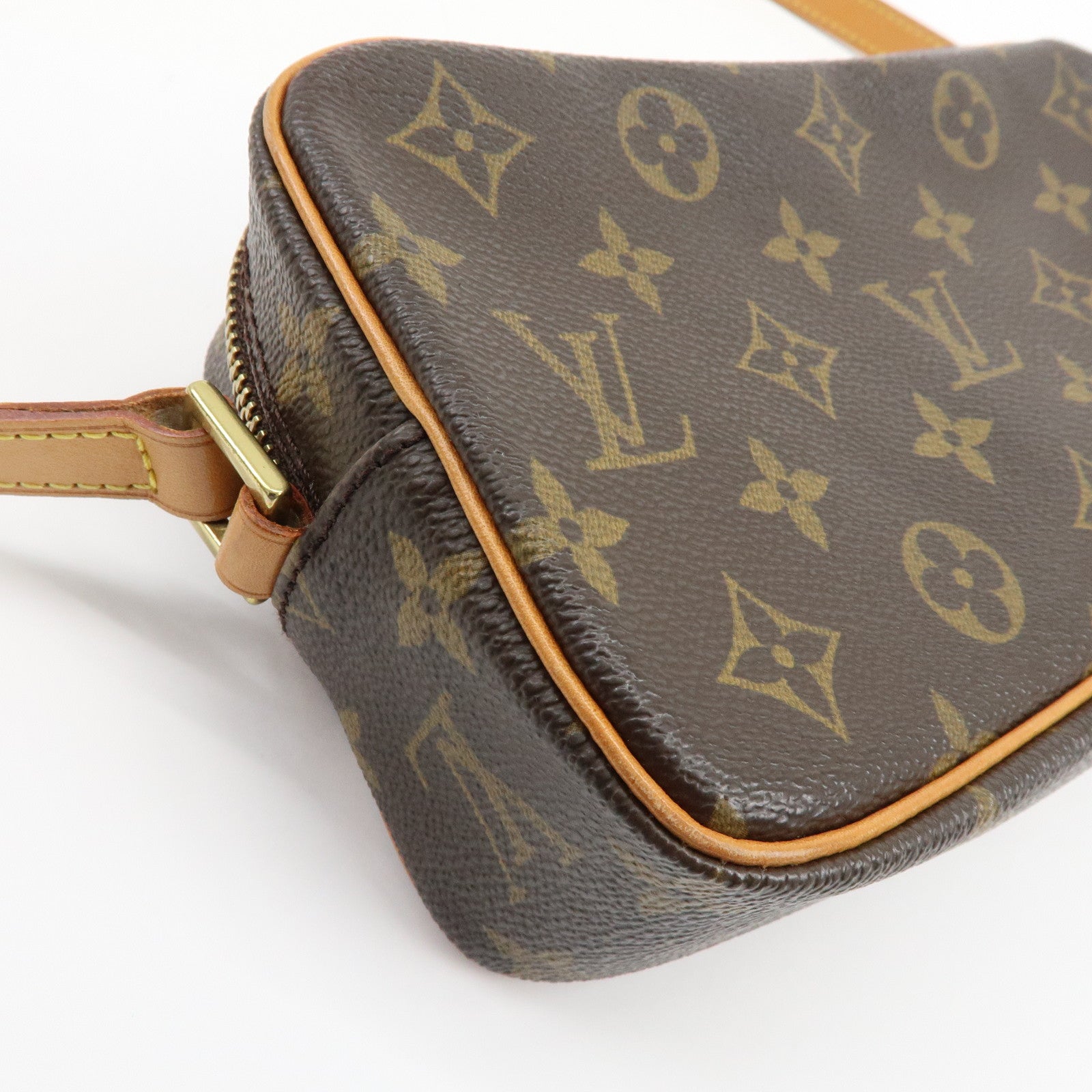Louis Vuitton Monogram Pochette Cite Shoulder Bag Brown M51183