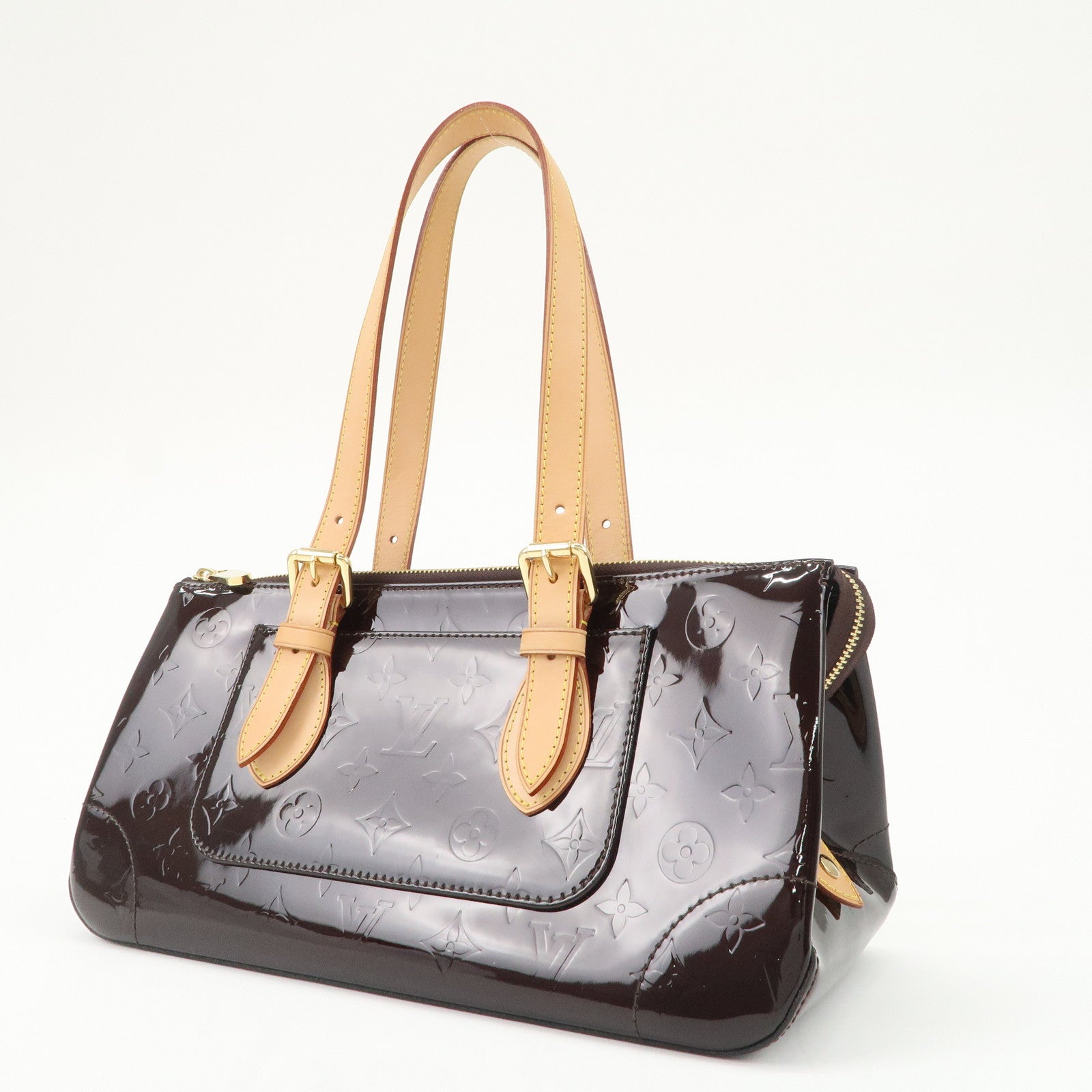Louis Vuitton Monogram Vernis Rosewood Avenue Hand Bag M93510